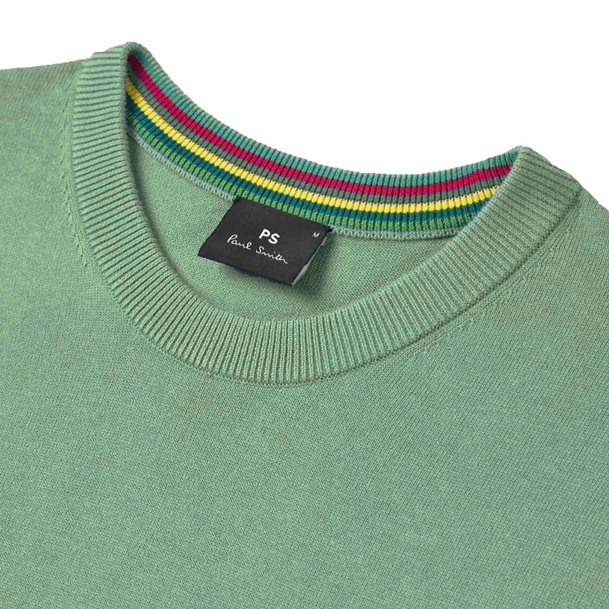 Paul Smith Short Sleeve Sweater - Sage