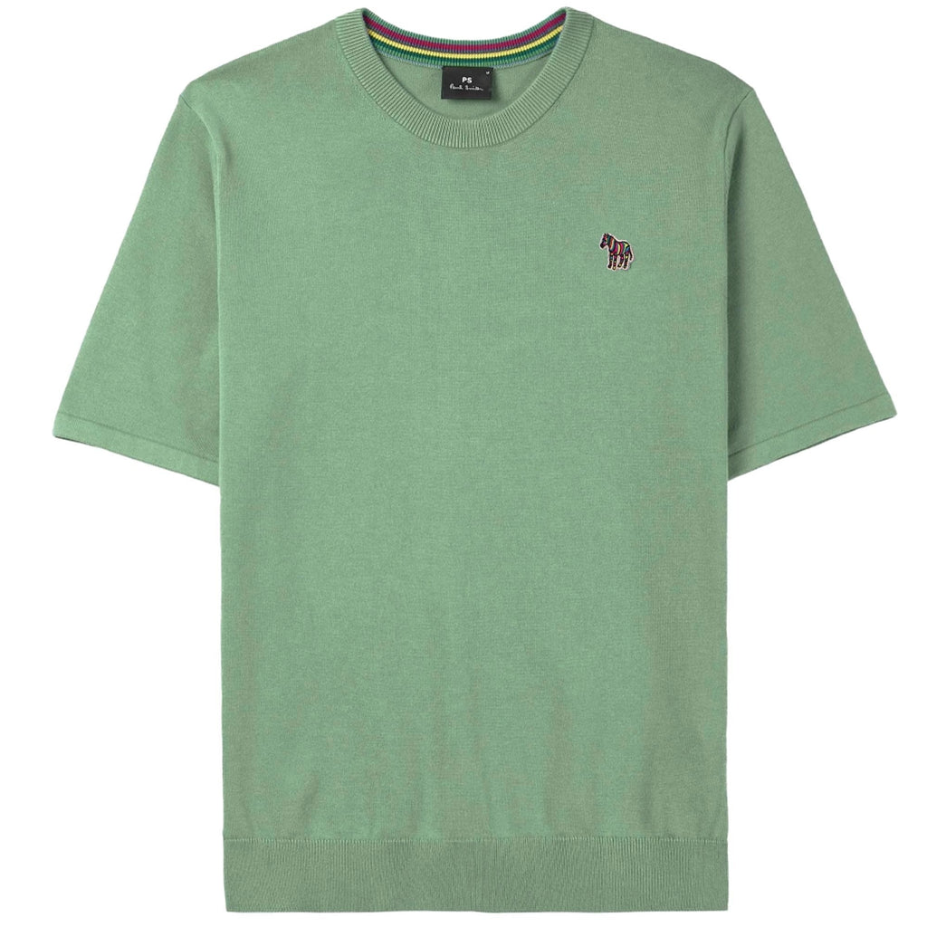 Paul Smith Short Sleeve Sweater - Sage