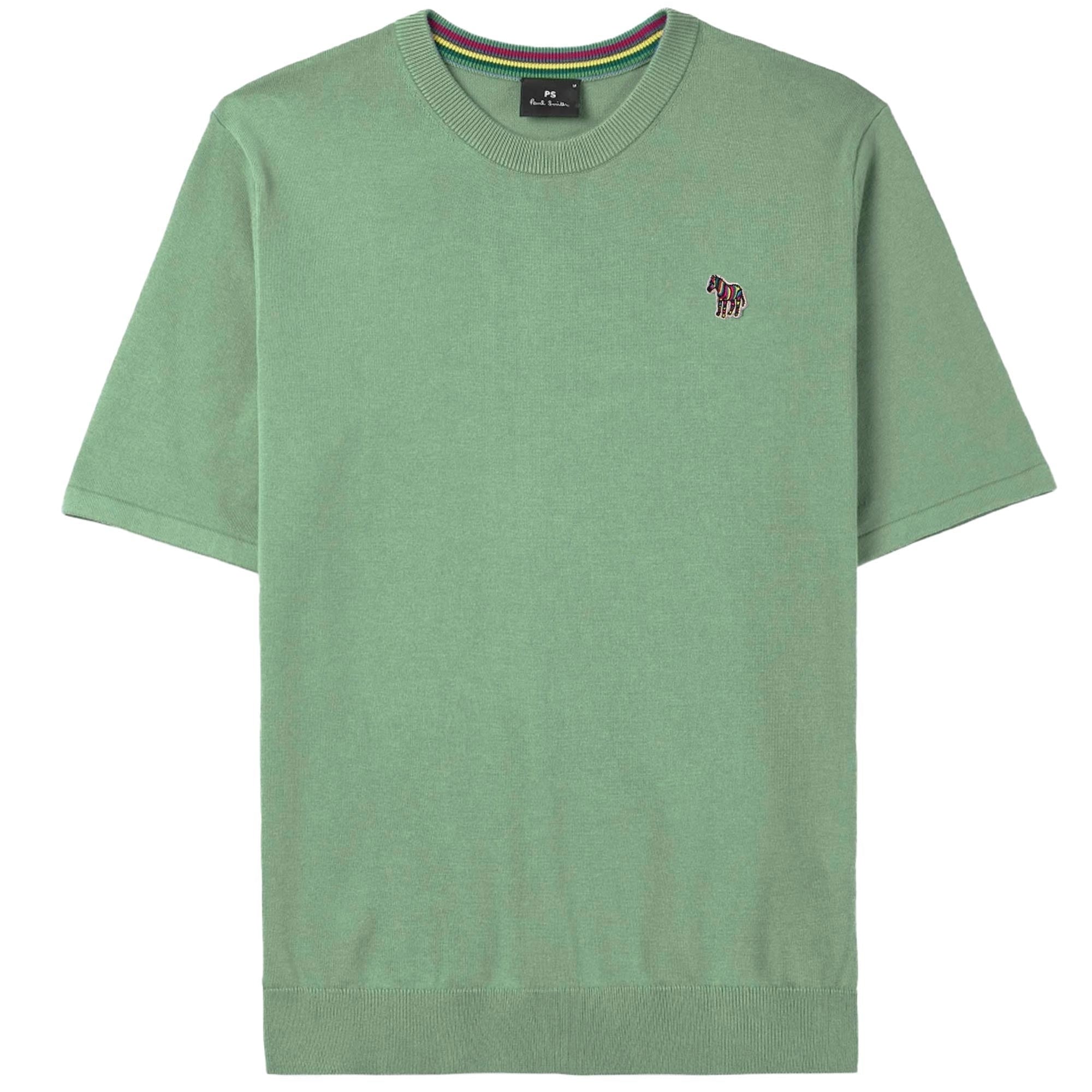 Paul Smith Short Sleeve Sweater - Sage