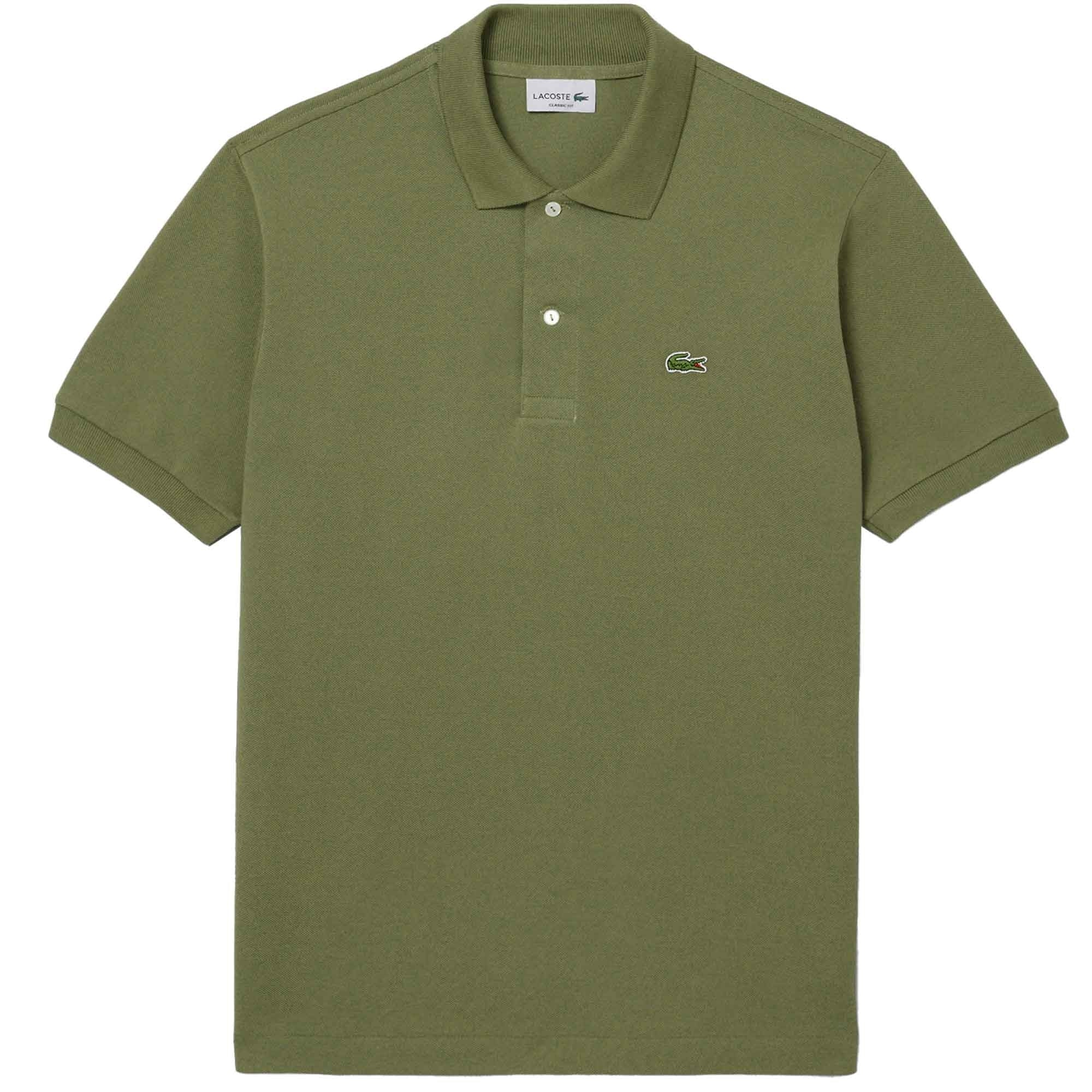 Lacoste Classic Pique Polo Shirt - Vert Khaki