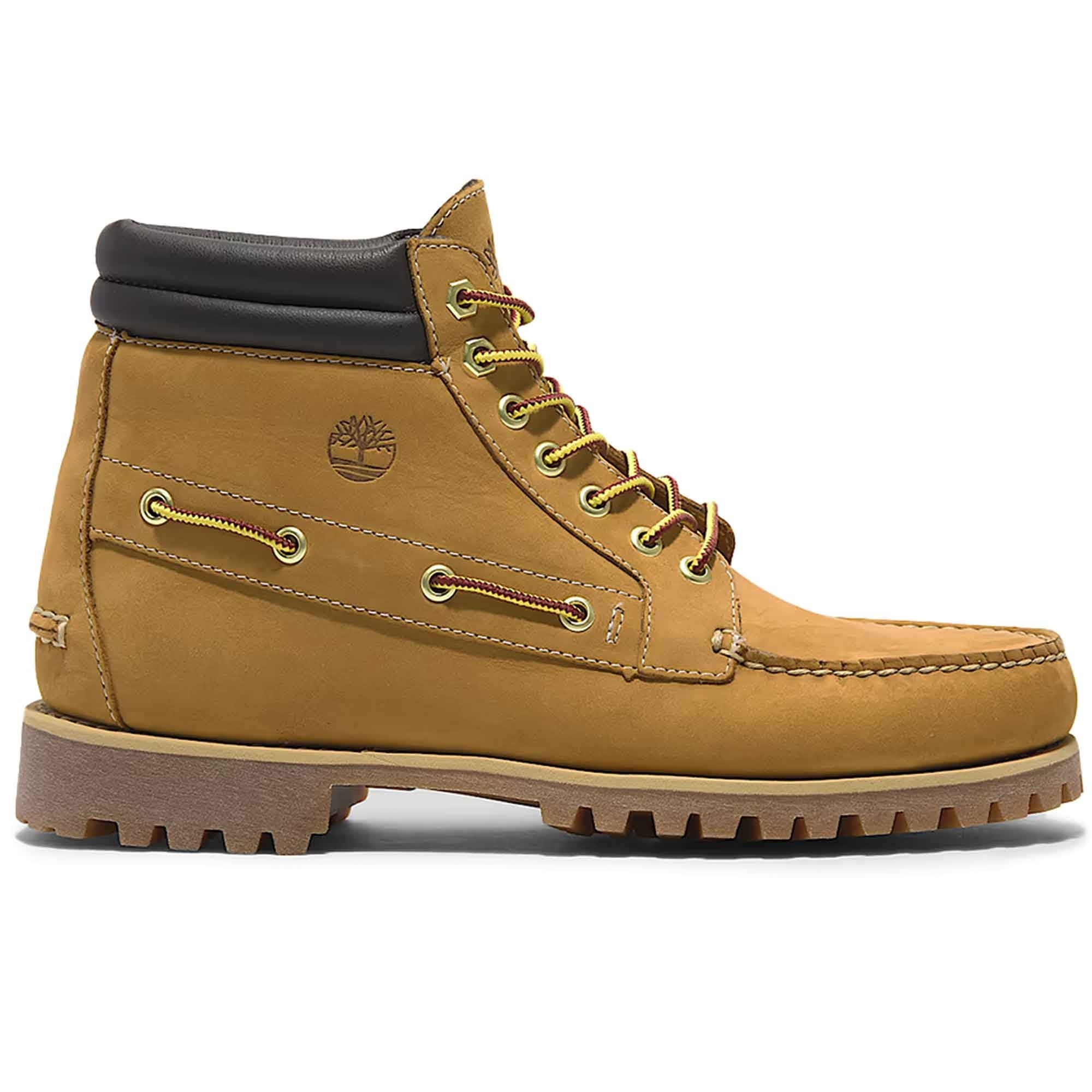 7-Eye Mid Lace Chukka Boots - Wheat