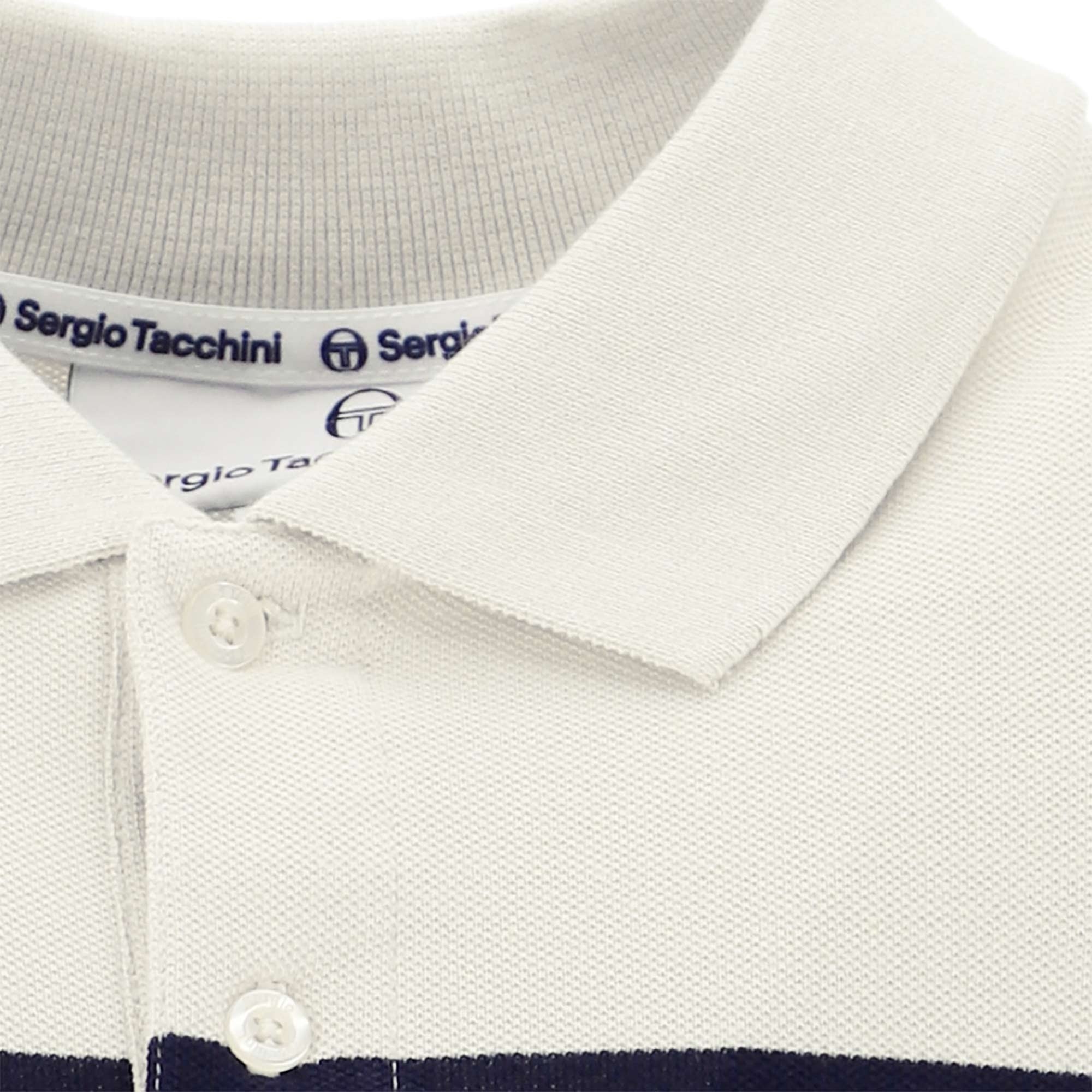Sergio Tacchini Young Line Polo Shirt - Gardenia