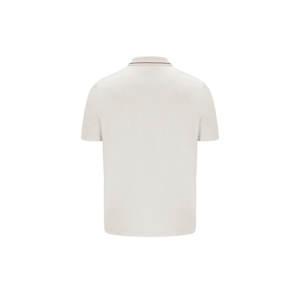 Fila Vintage Lemar Polo Shirt - Egret