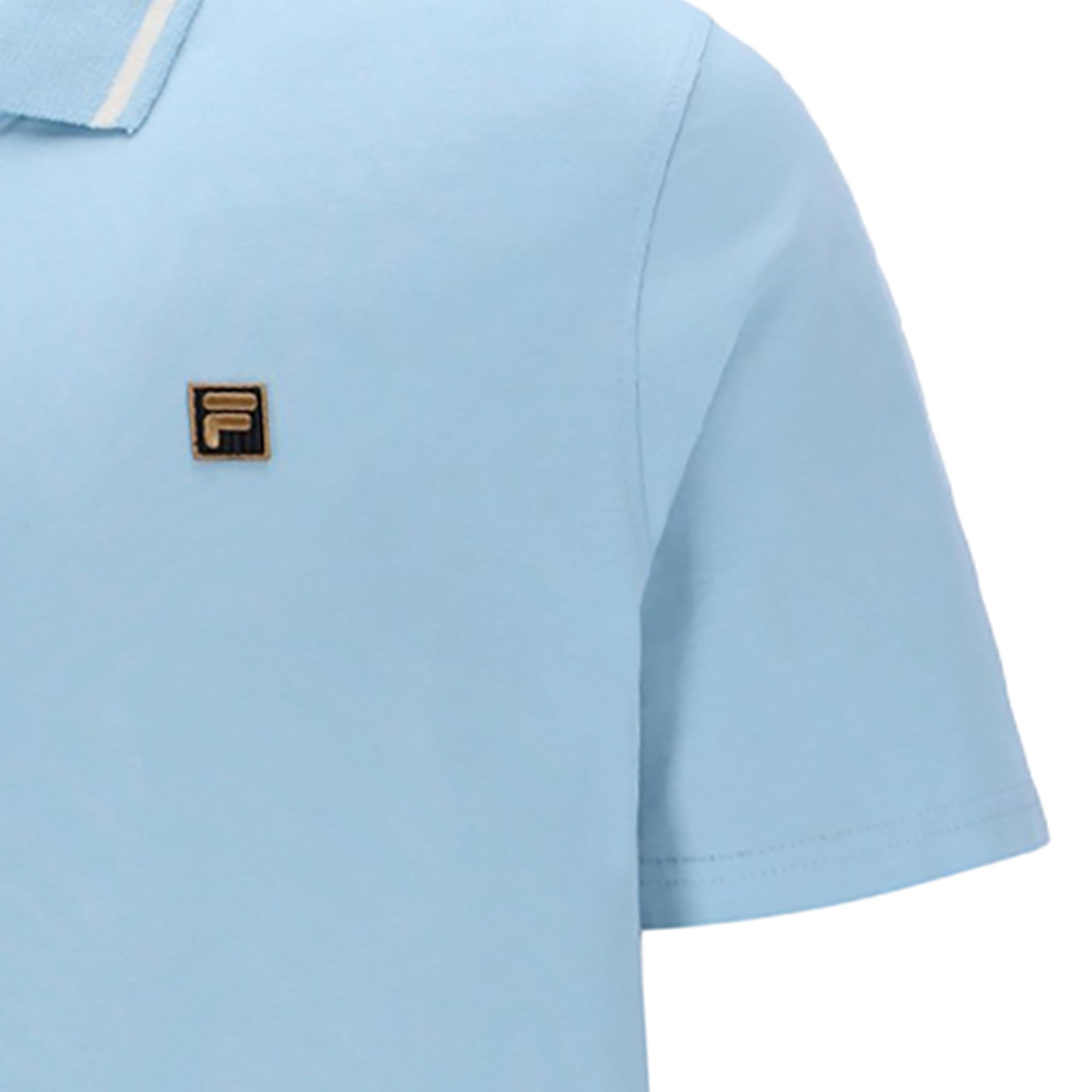 Fila Vintage Lemar Polo Shirt - Summer Blue