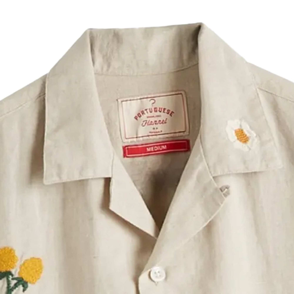 Portuguese Flannel Spring 3 Embroidered Vacation Shirt - Multi