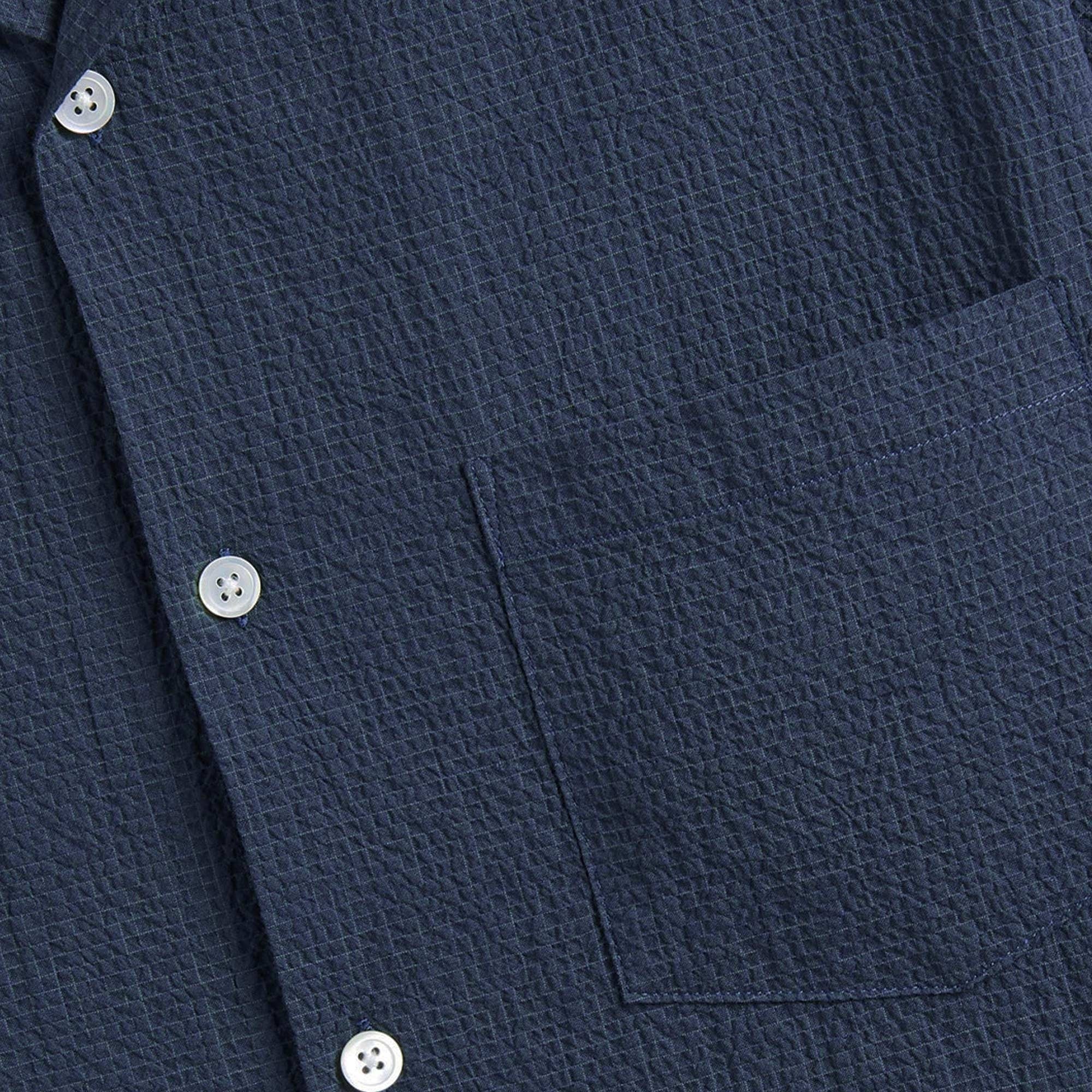 Portuguese Flannel Flame Shirt - Navy