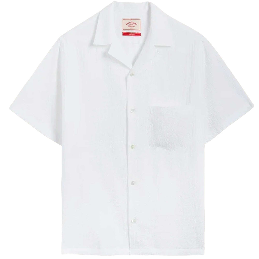Portuguese Flannel Flame Shirt - White
