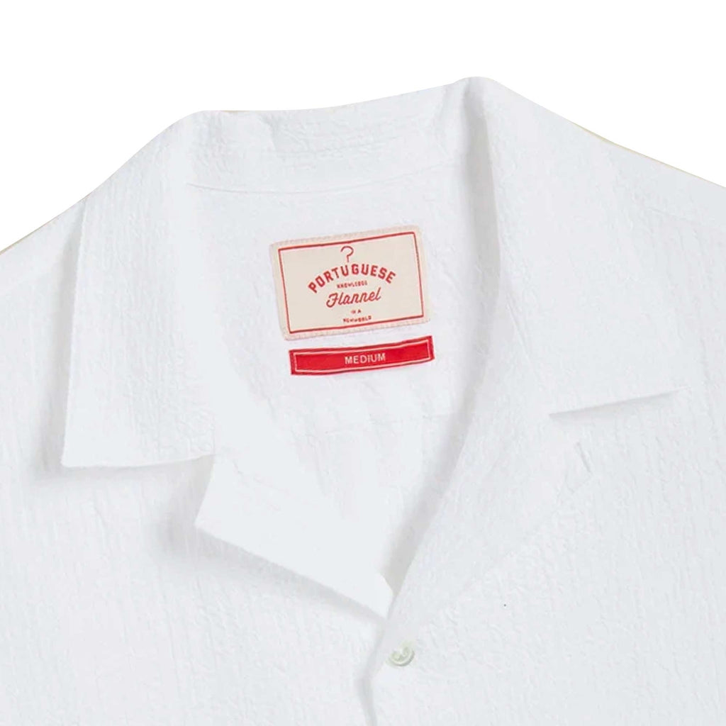 Portuguese Flannel Flame Shirt - White