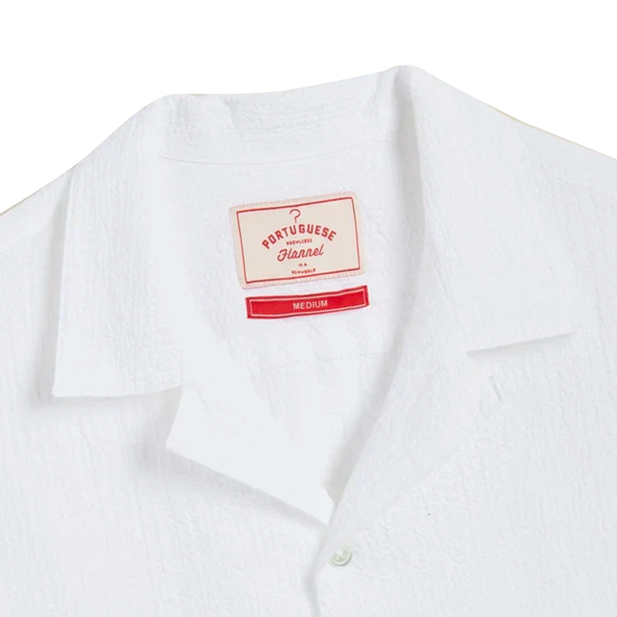 Portuguese Flannel Flame Shirt - White