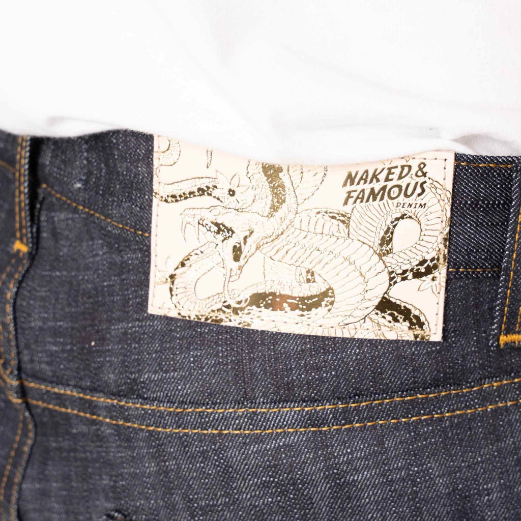 Naked and Famous Denim Weird Guy Chinese New Year Jeans - Indigo