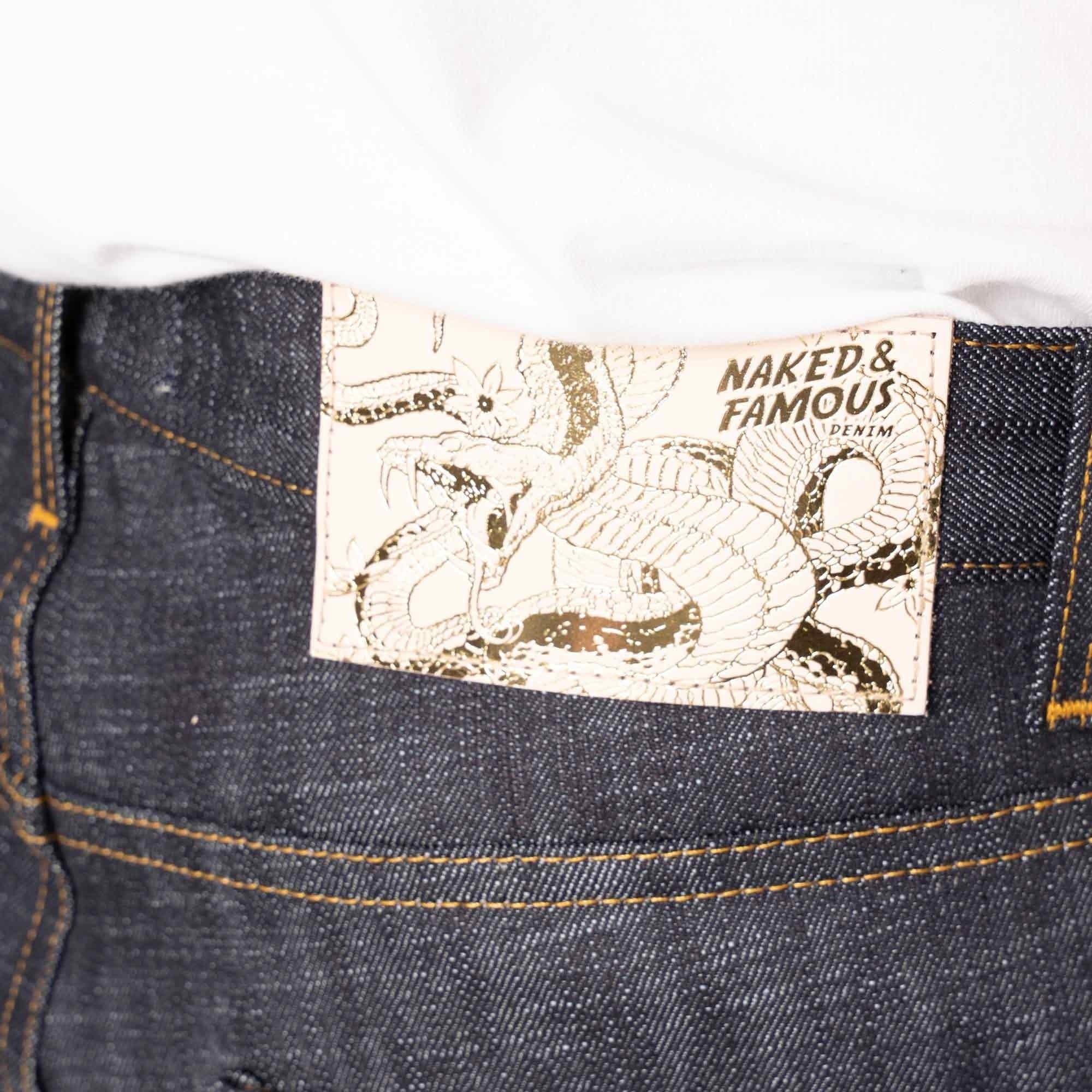 Naked and Famous Denim Weird Guy Chinese New Year Jeans - Indigo
