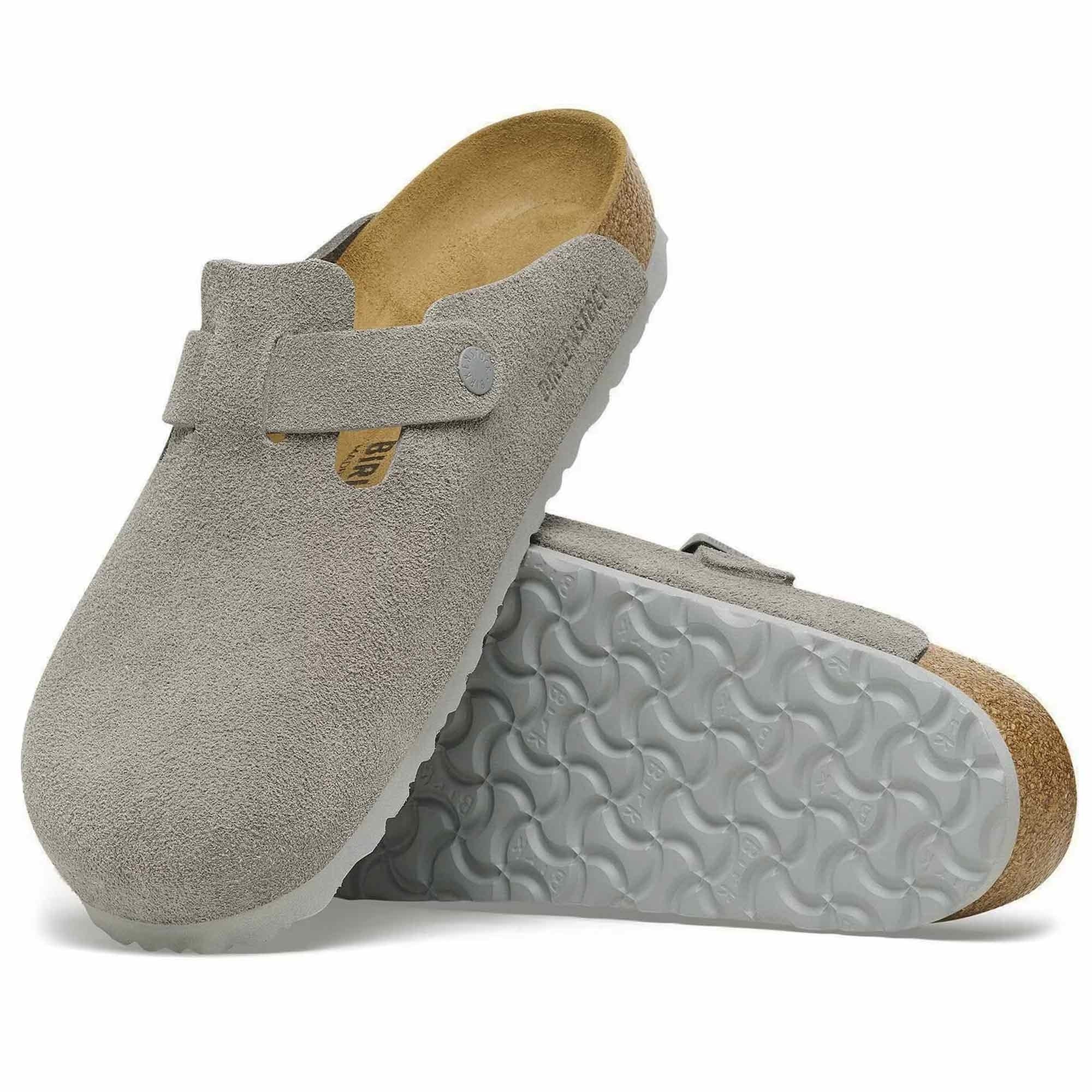 Birkenstock Boston BS - Stone Coin