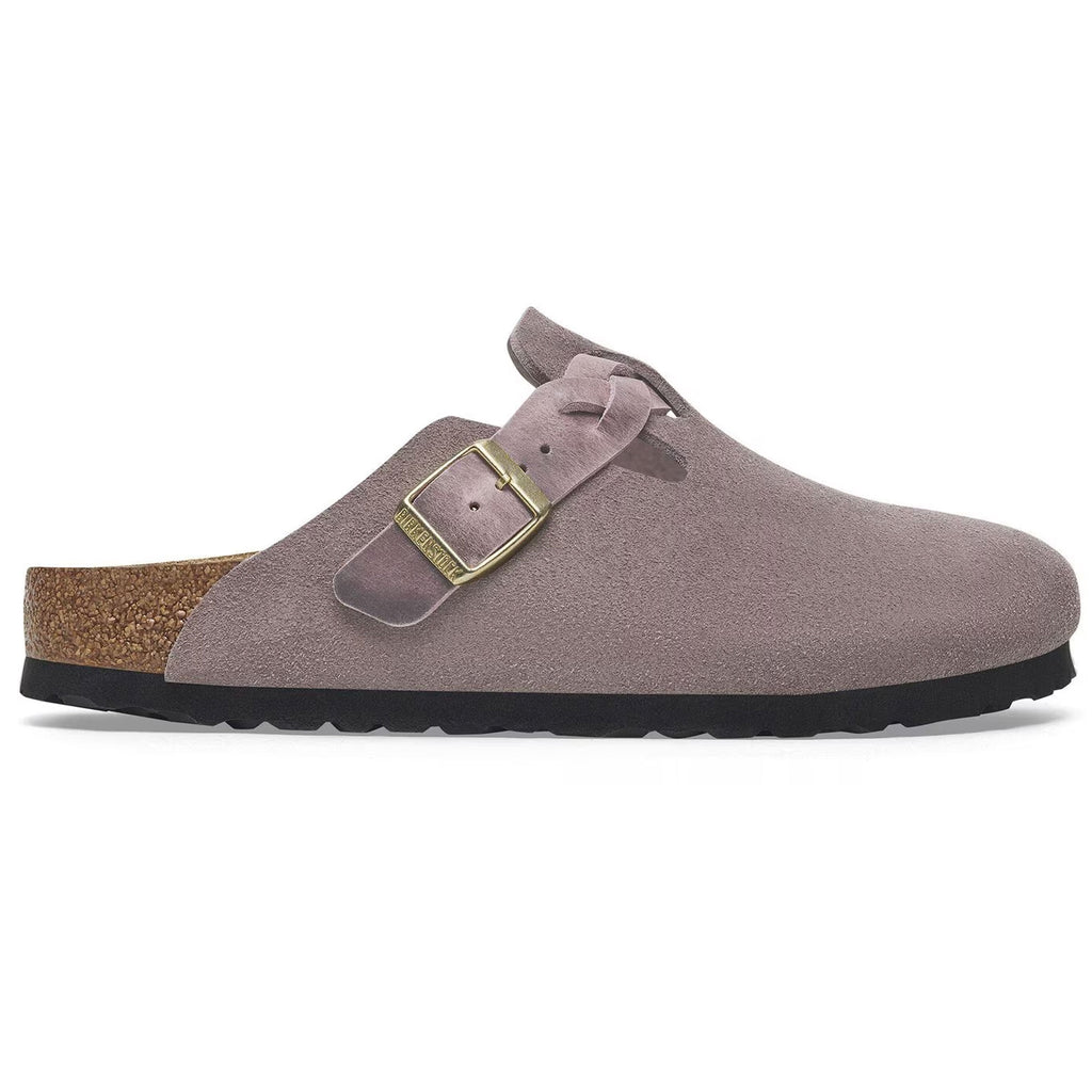 Birkenstock Womens Boston Braided - Faded Purple