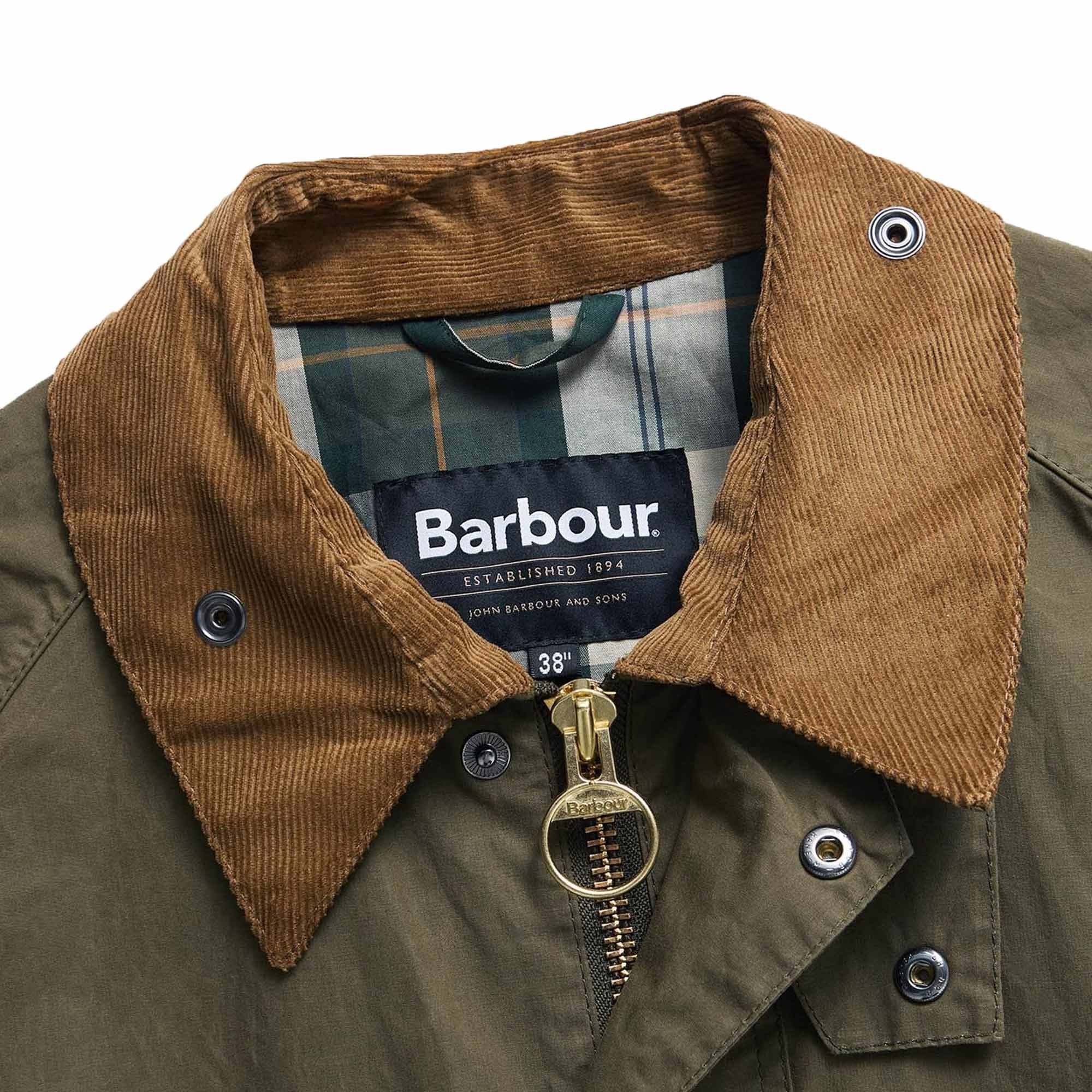 Barbour Transport Casual Jacket - Dusky Green
