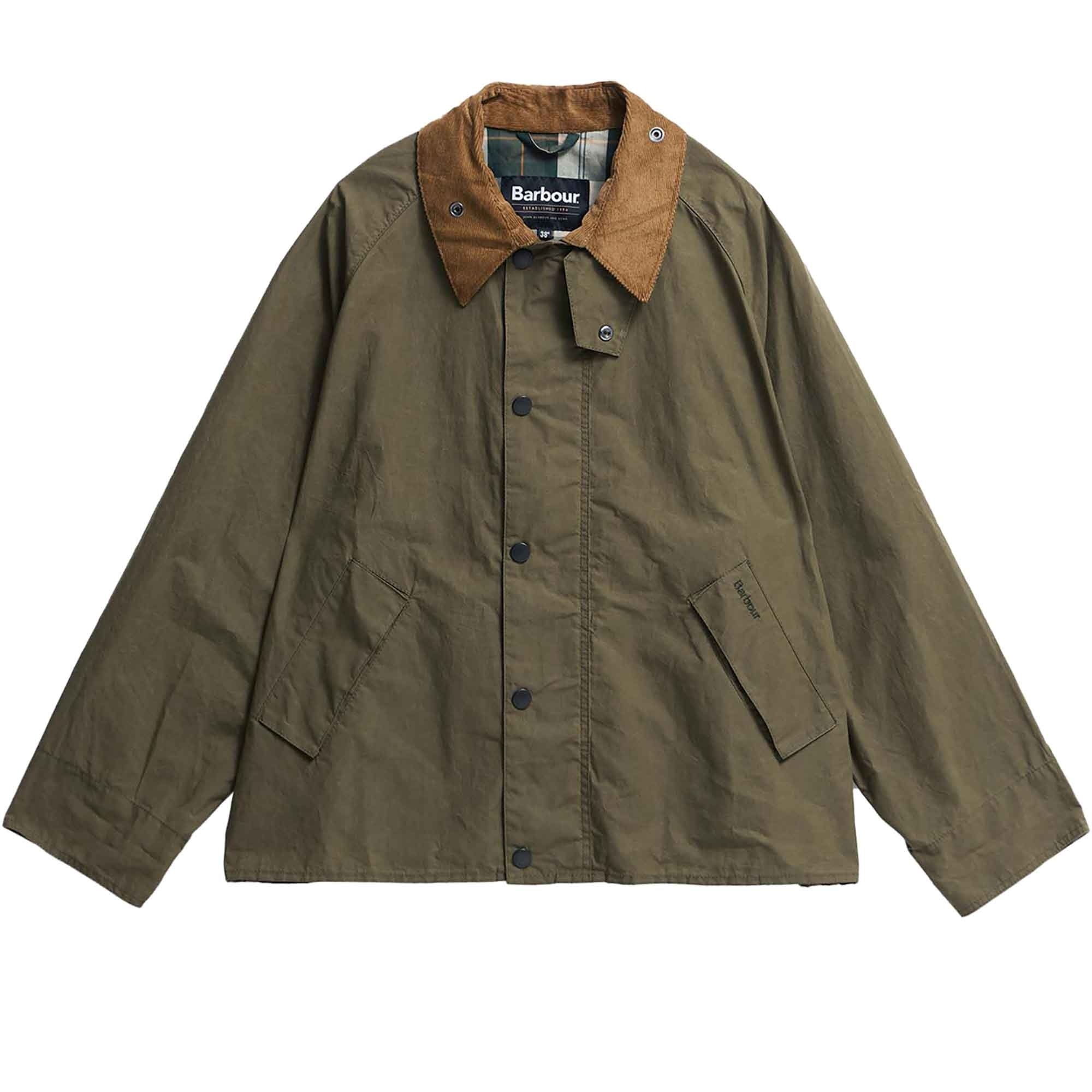 Barbour Transport Casual Jacket - Dusky Green