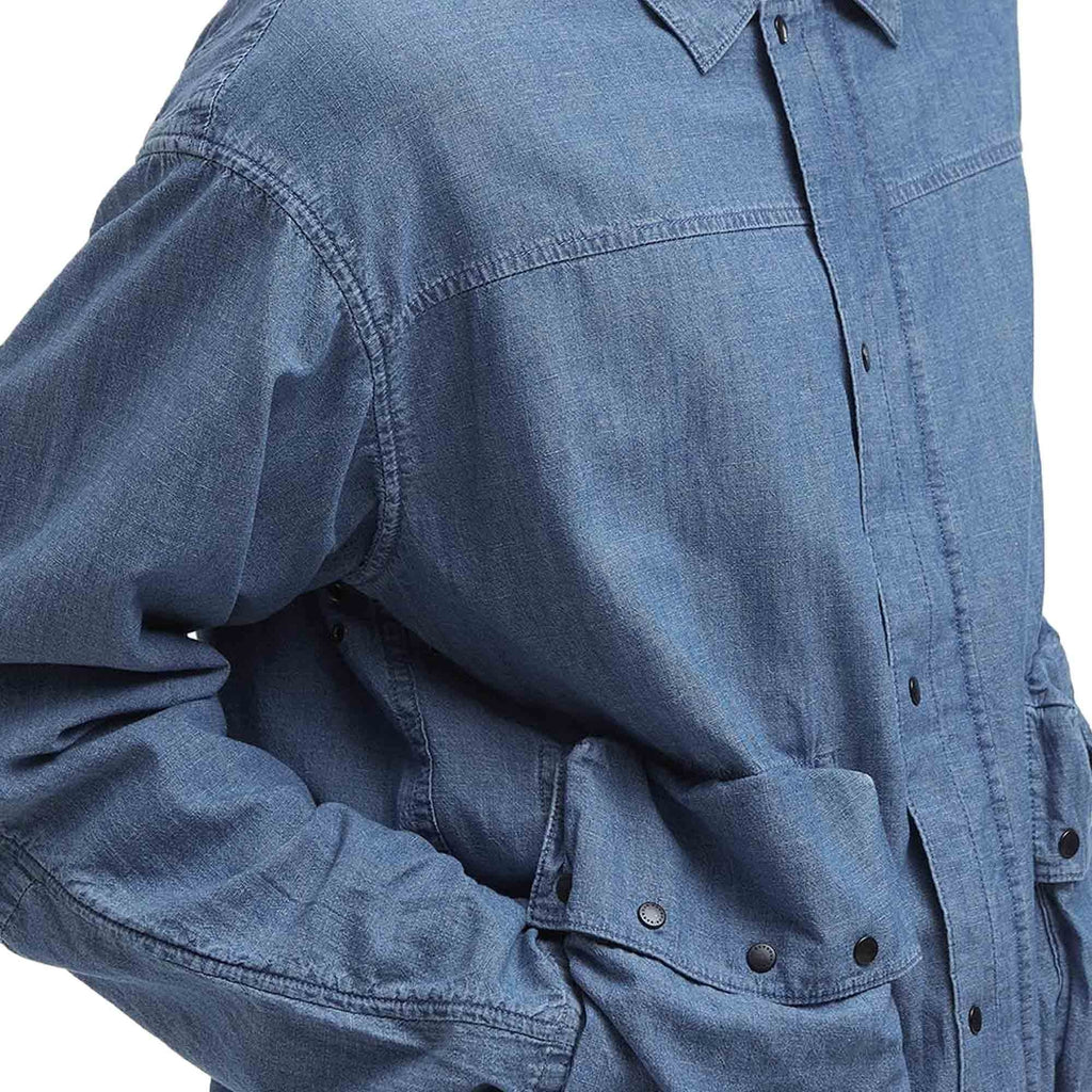 Barbour Durham Lightweight Denim Jacket - Chambray