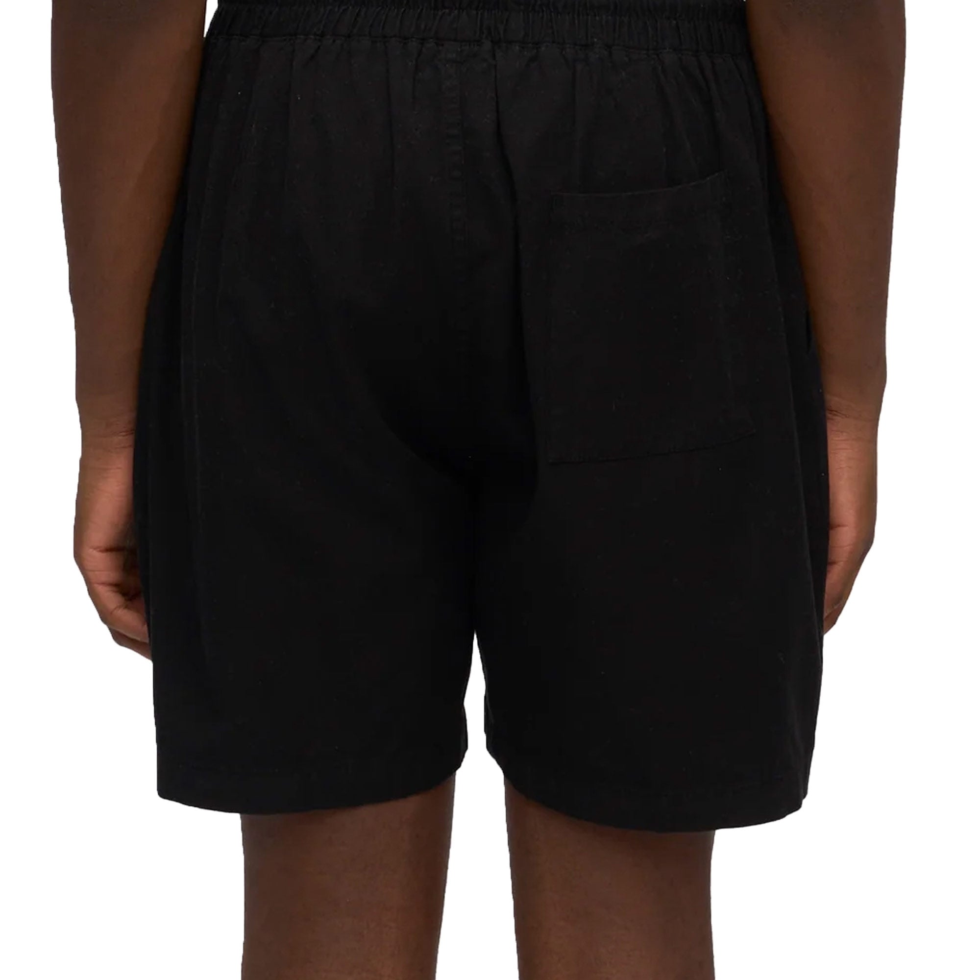 Organic Twill Shorts - Deep Black