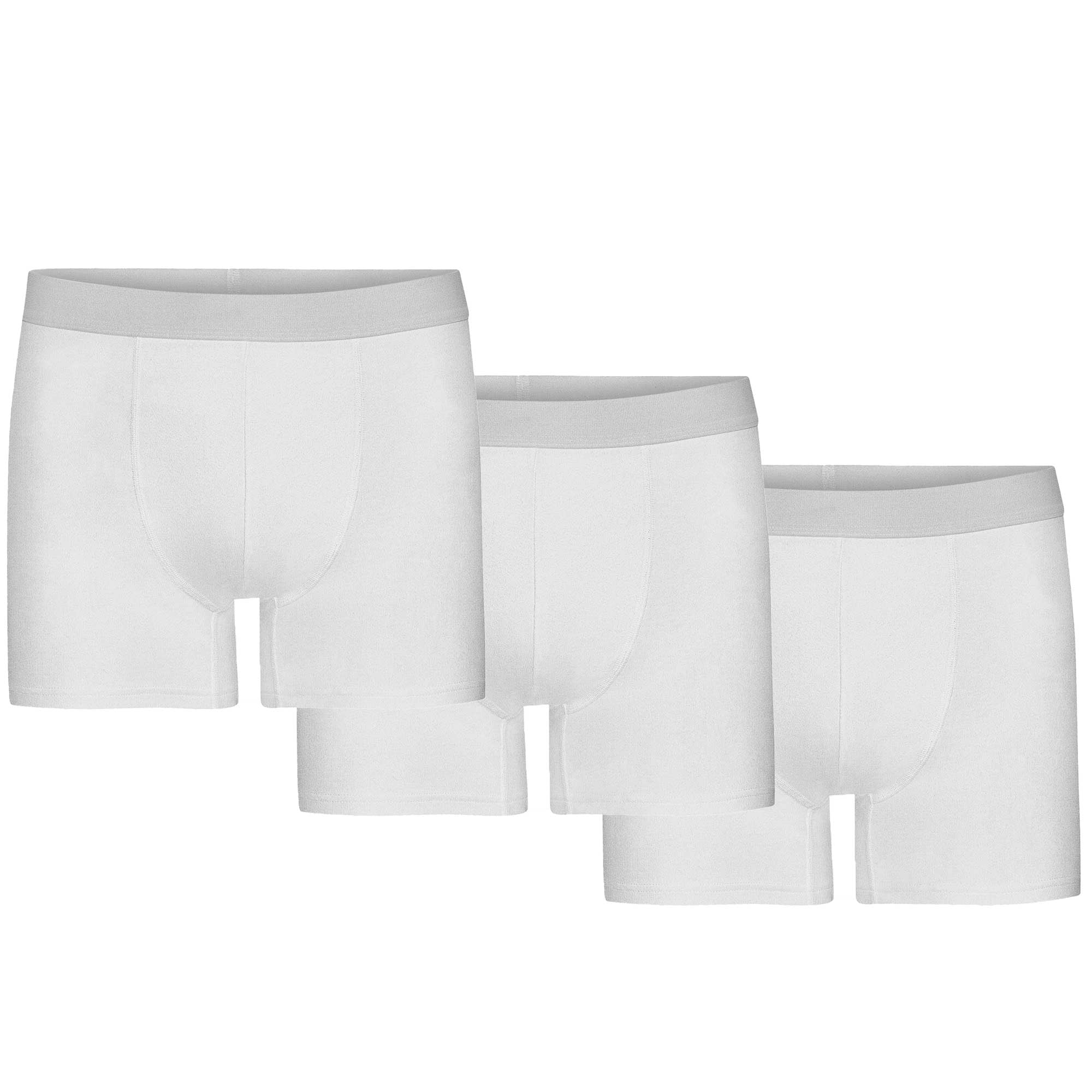 Colorful Standard 3 Pack Classic Organic Boxer Briefs - Optical White