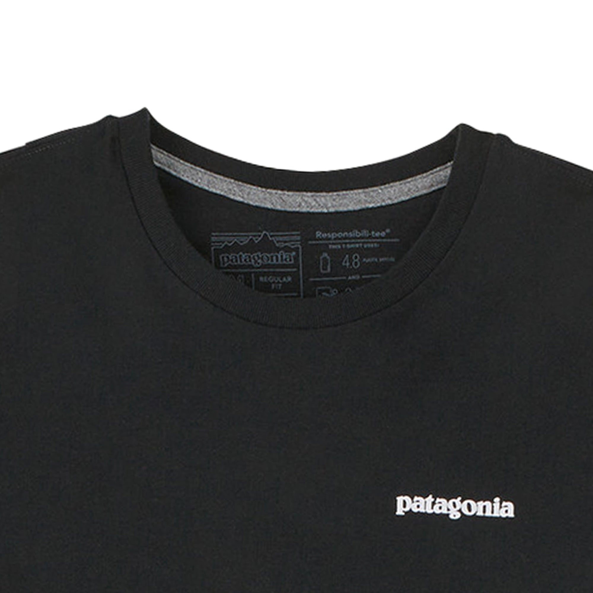 Patagonia P-6 Logo Responsibili-Tee¨ - Black
