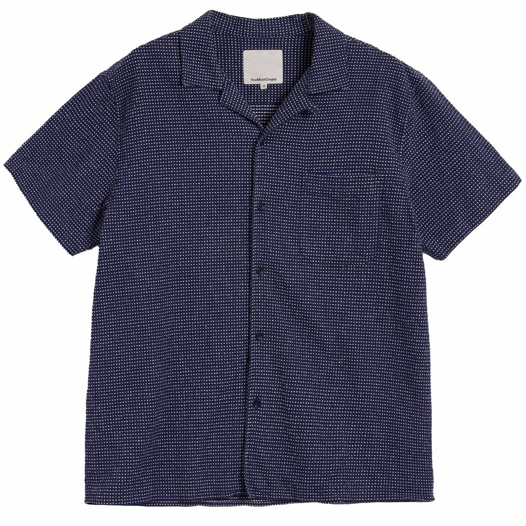 YMC Malick Shirt - Blue