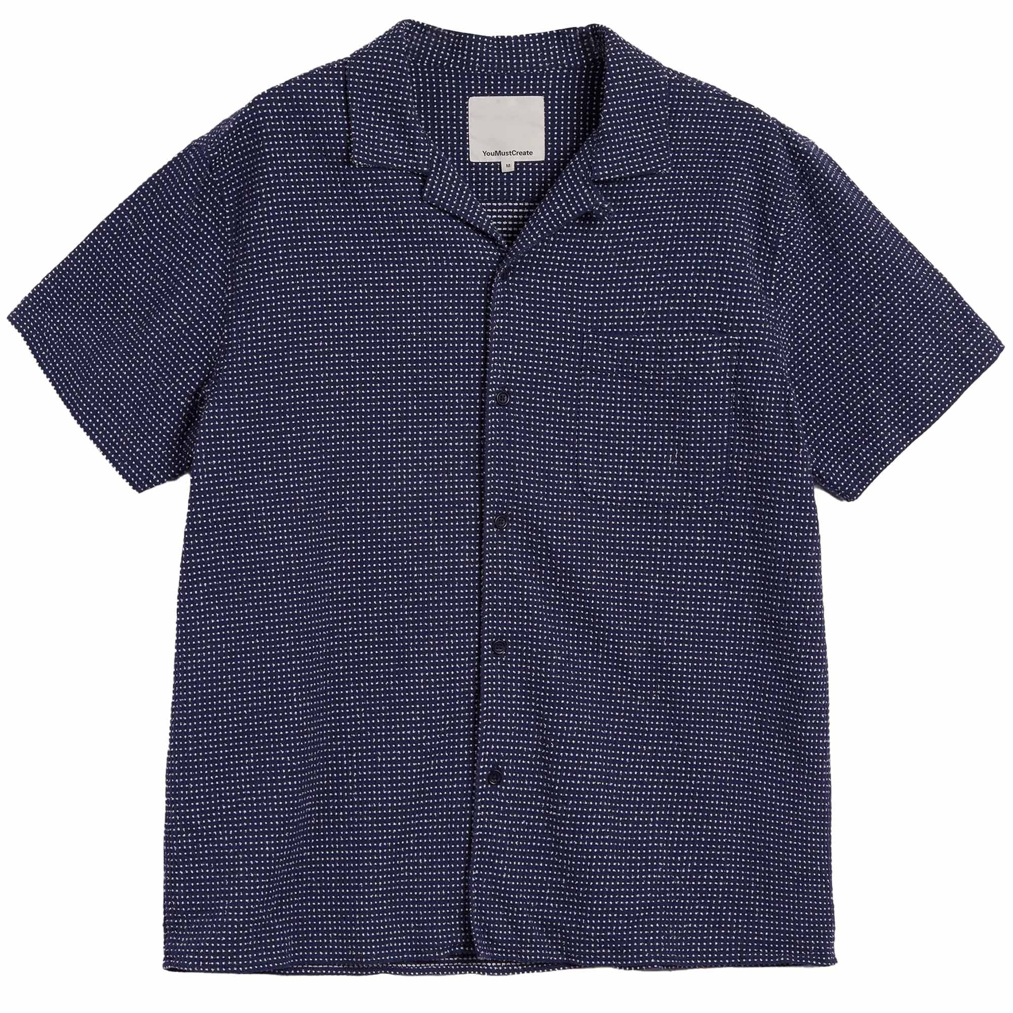 YMC Malick Shirt - Blue