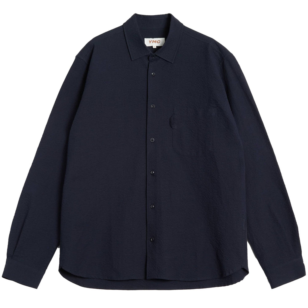 YMC Earth Curtis Shirt - Navy