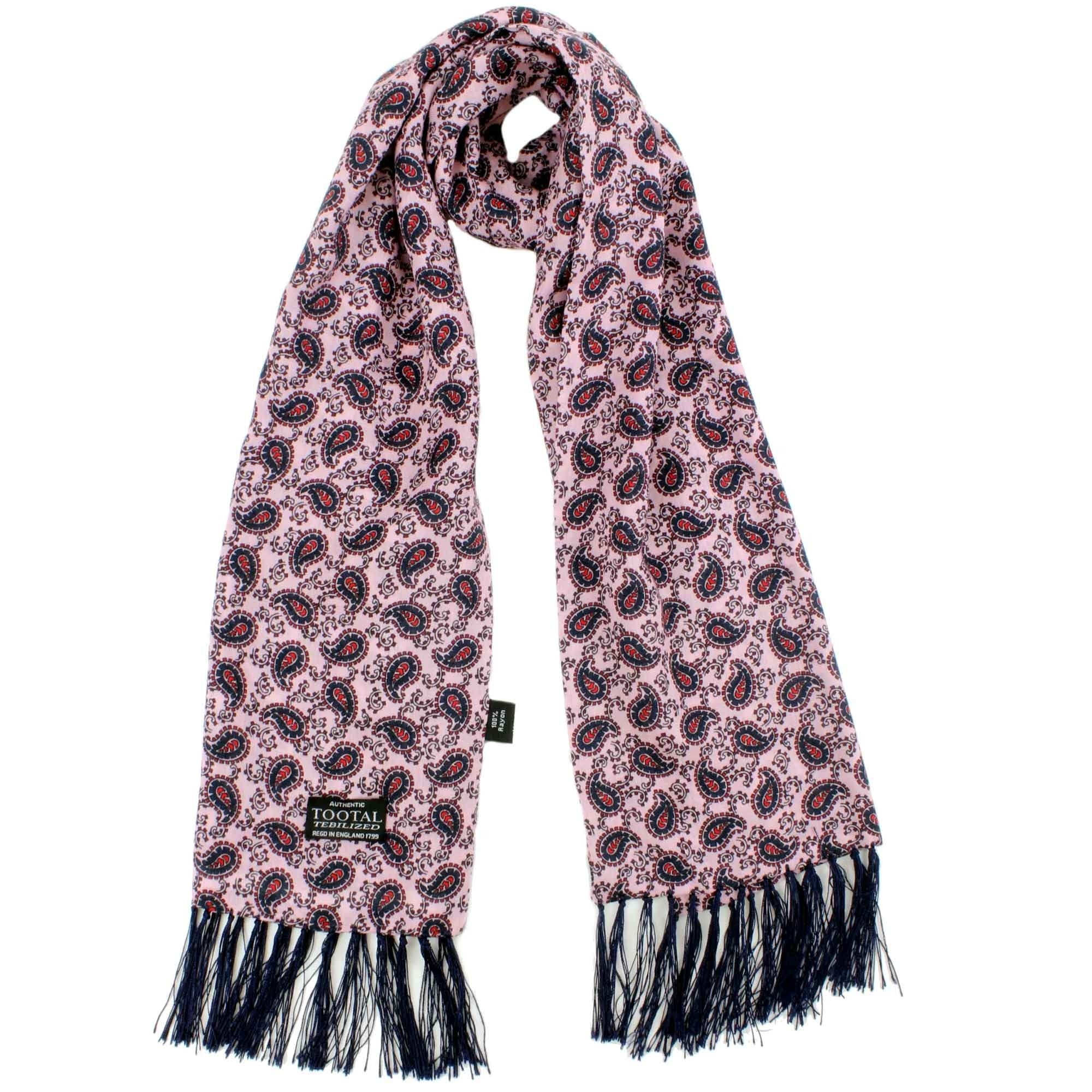 Tootal Scarves Paisley Print Scarf - Pink