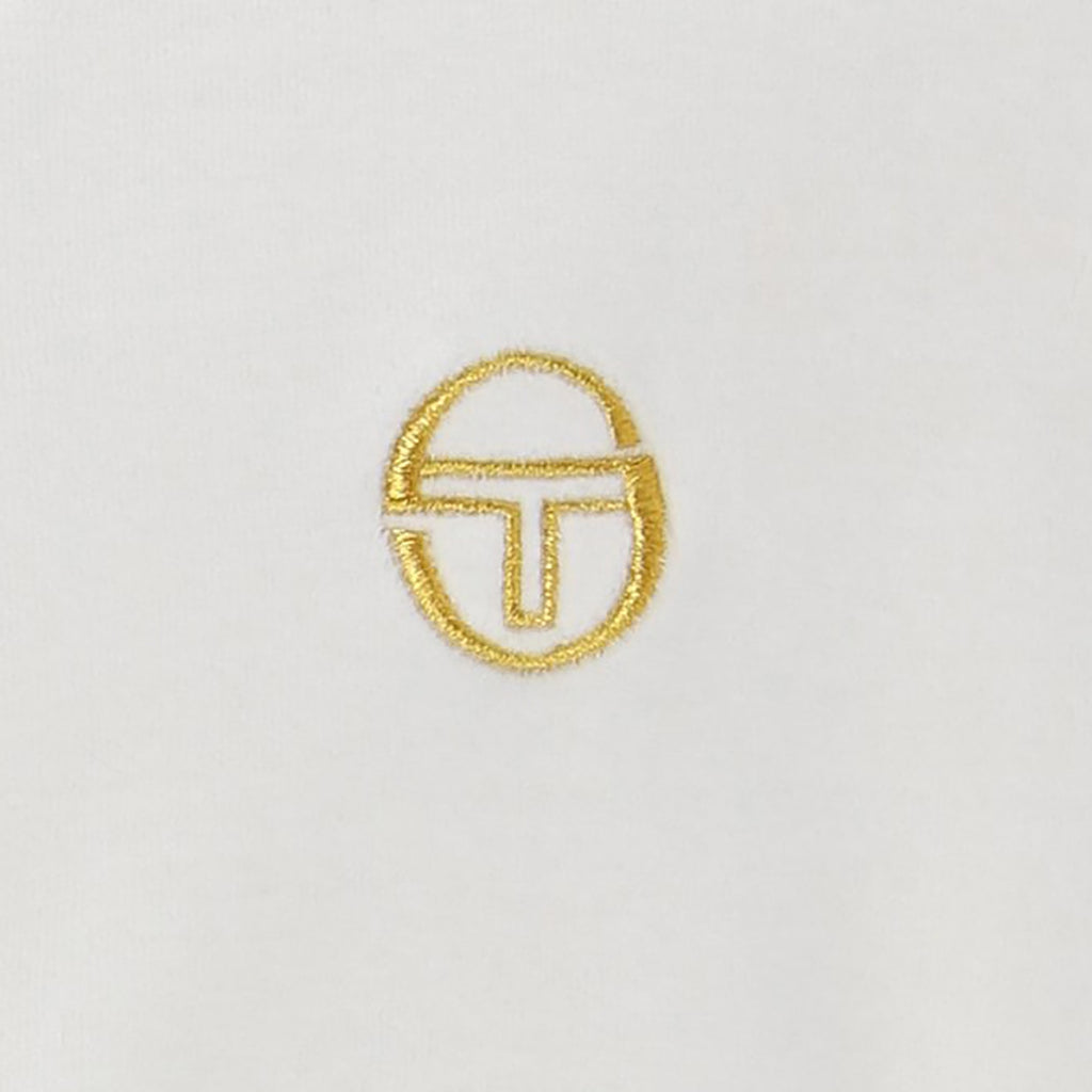 Sergio Tacchini Slice Velour Track Jacket - Gardenia