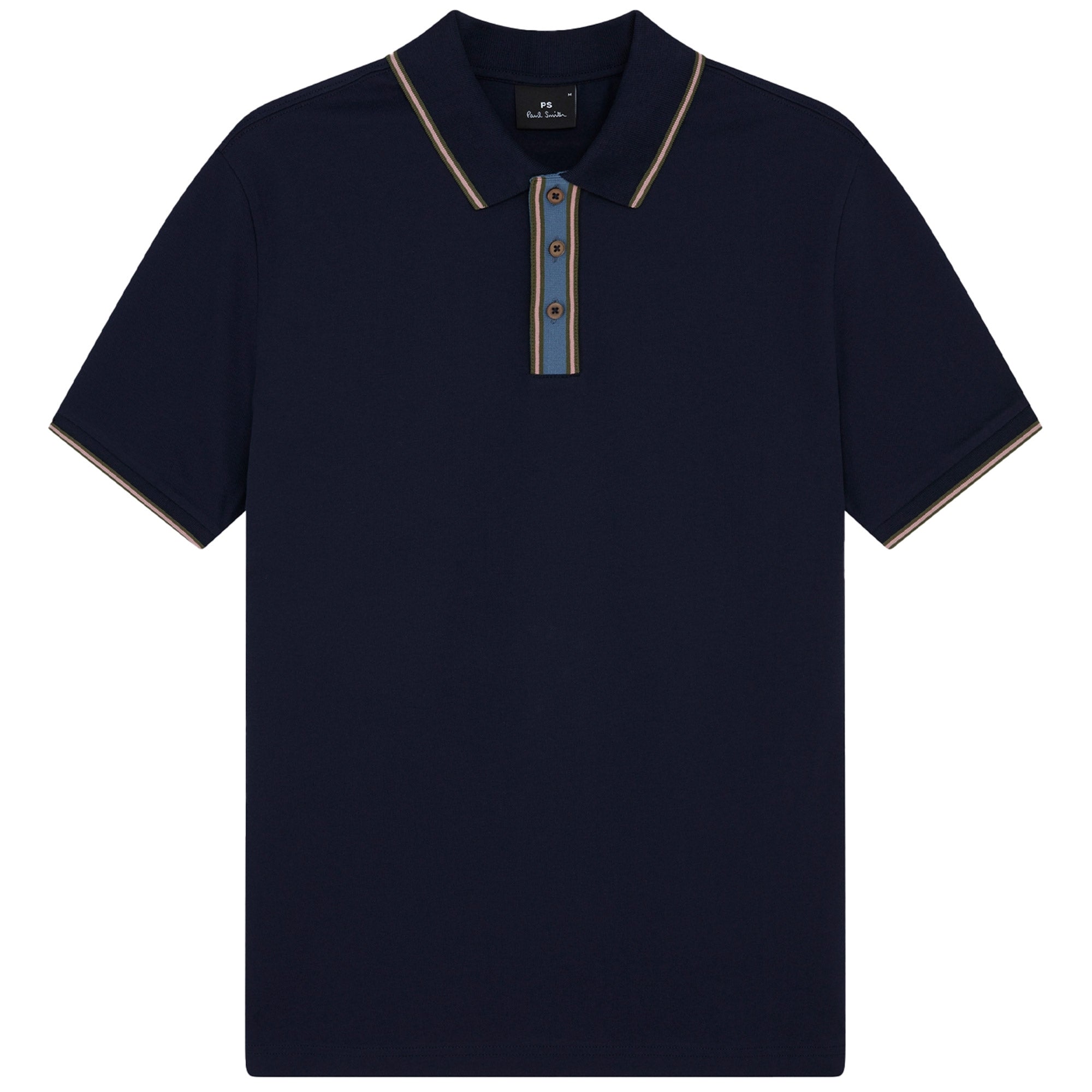 Paul Smith Knit Polo Shirt - Navy