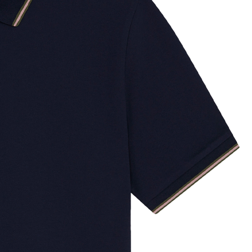 Paul Smith Knit Polo Shirt - Navy