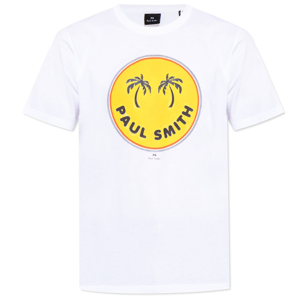 Paul Smith Palm Trees Print T-Shirt - White