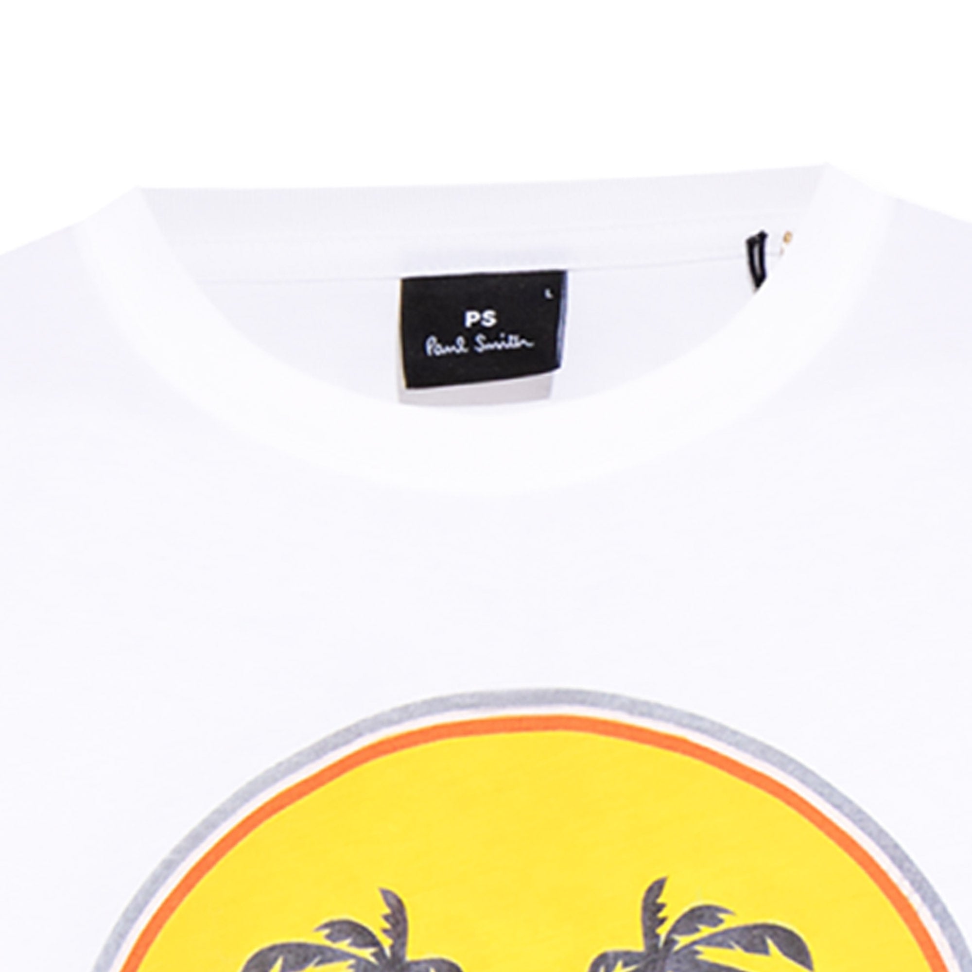 Paul Smith Palm Trees Print T-Shirt - White