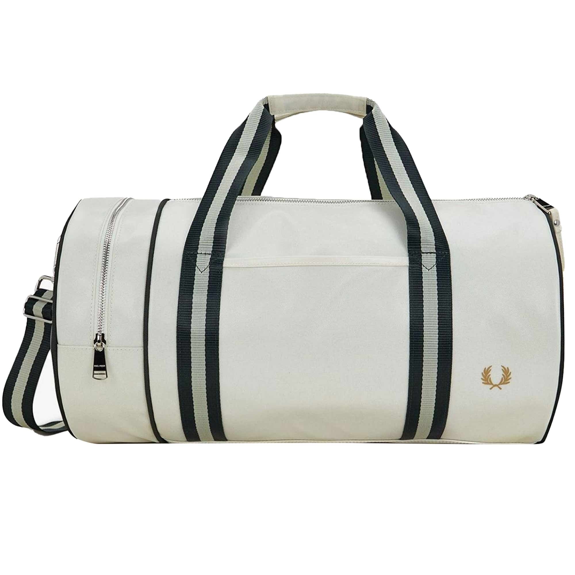 Fred Perry Classic Barrel Bag - Ecru