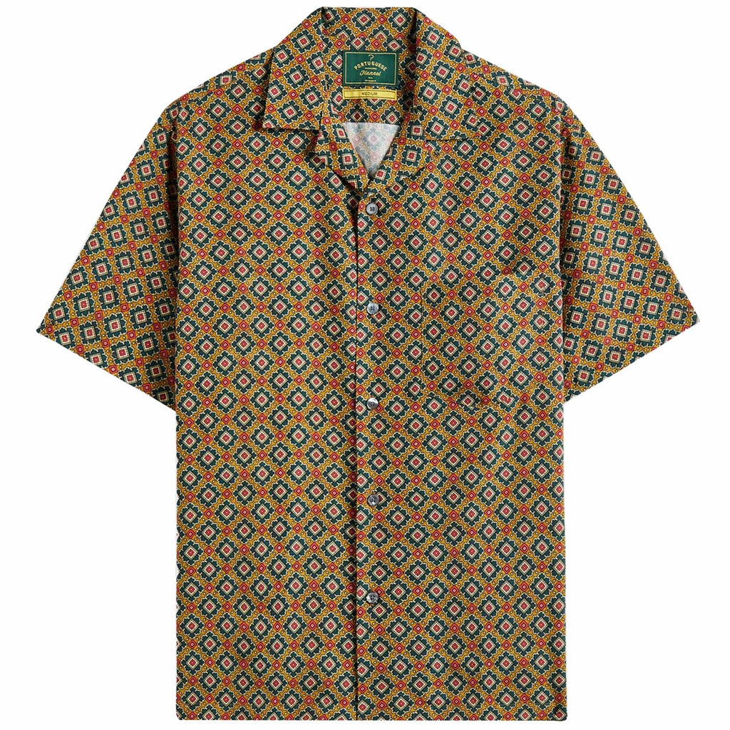 Portuguese Flannel Quartet Camp Shirt - Multi