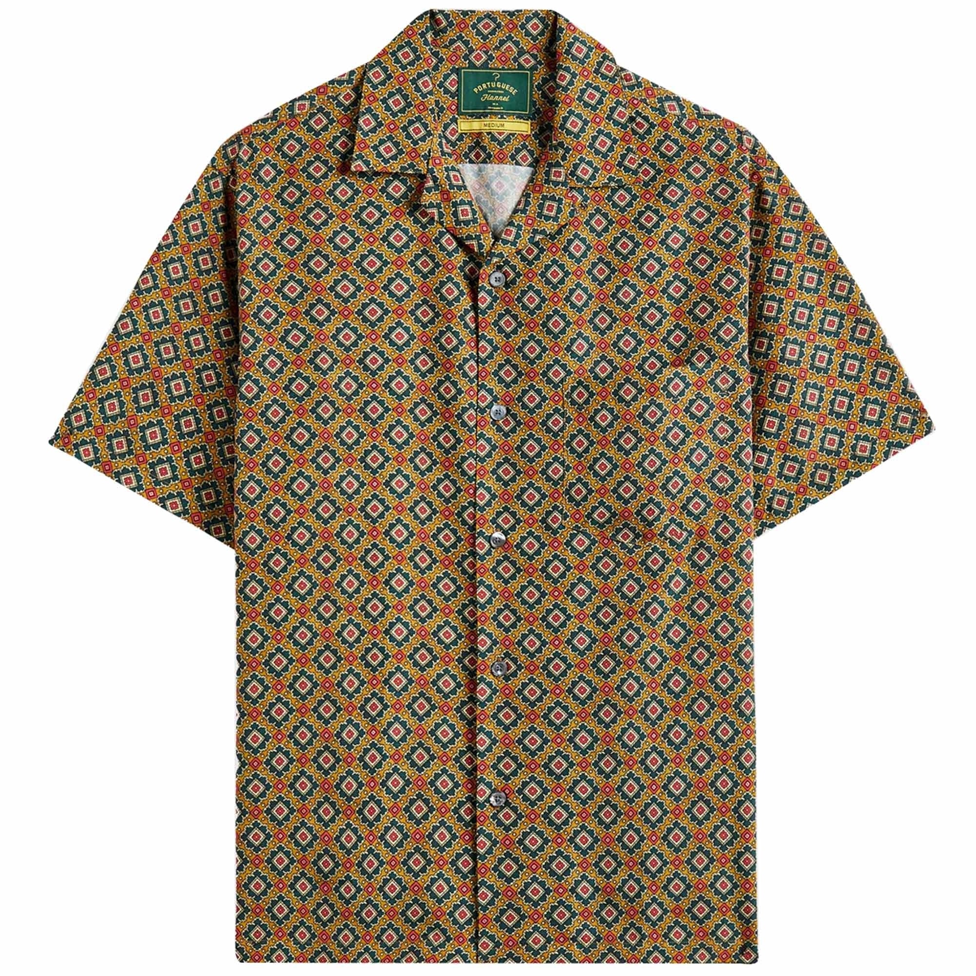 Portuguese Flannel Quartet Camp Shirt - Multi