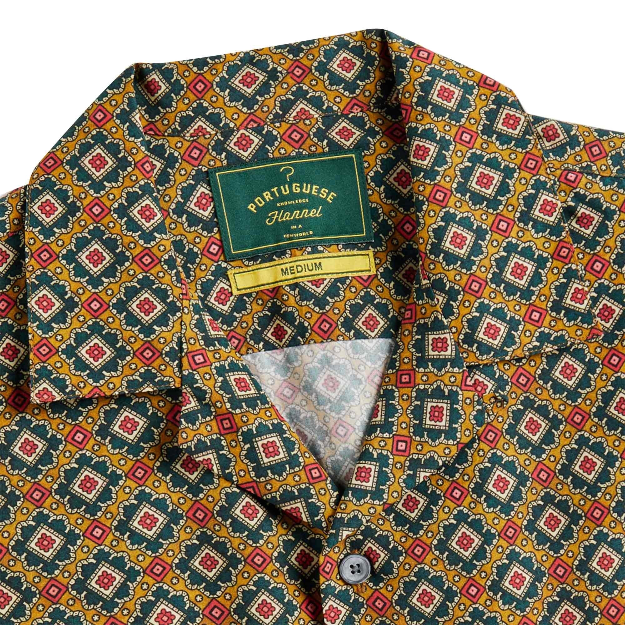 Portuguese Flannel Quartet Camp Shirt - Multi