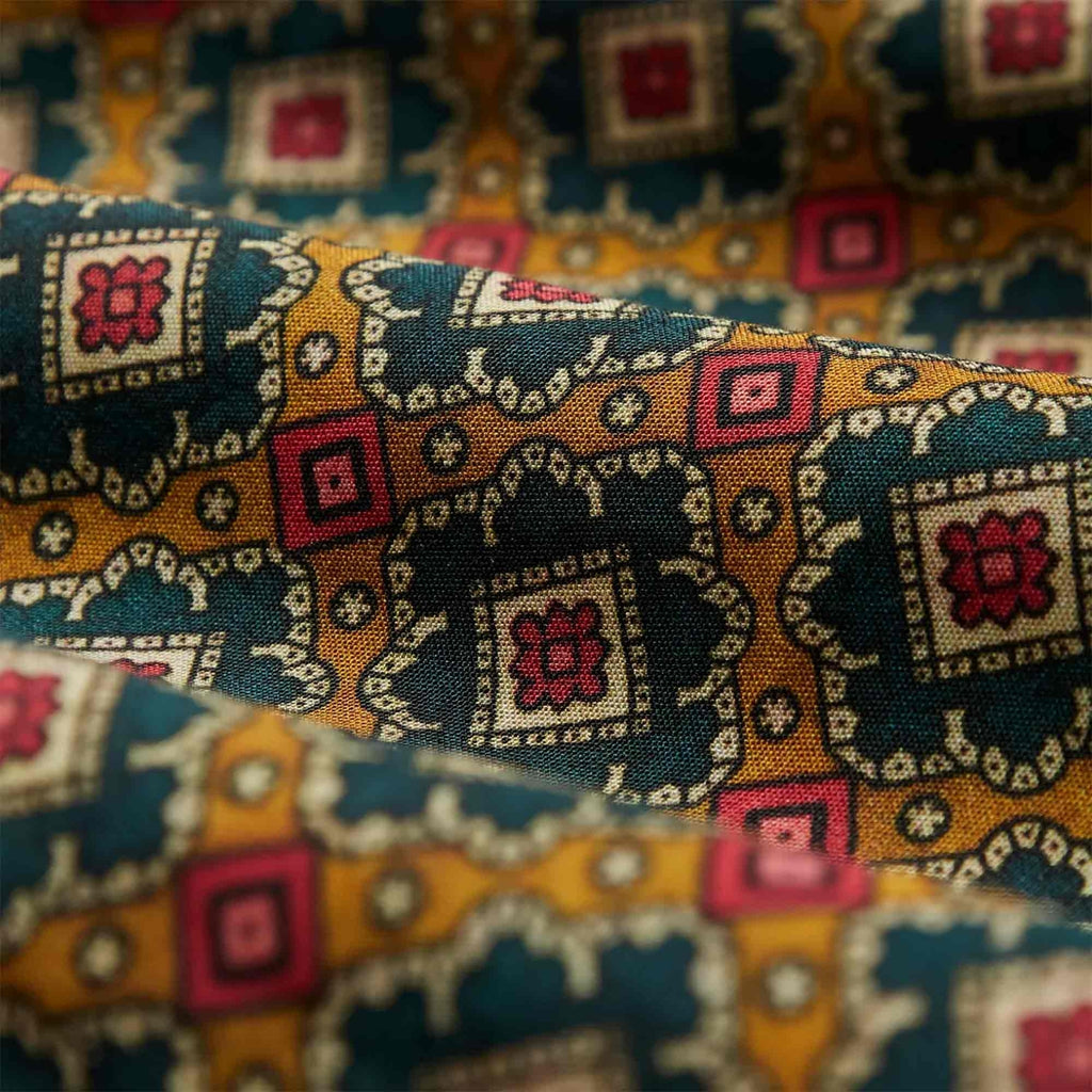 Portuguese Flannel Quartet Camp Shirt - Multi