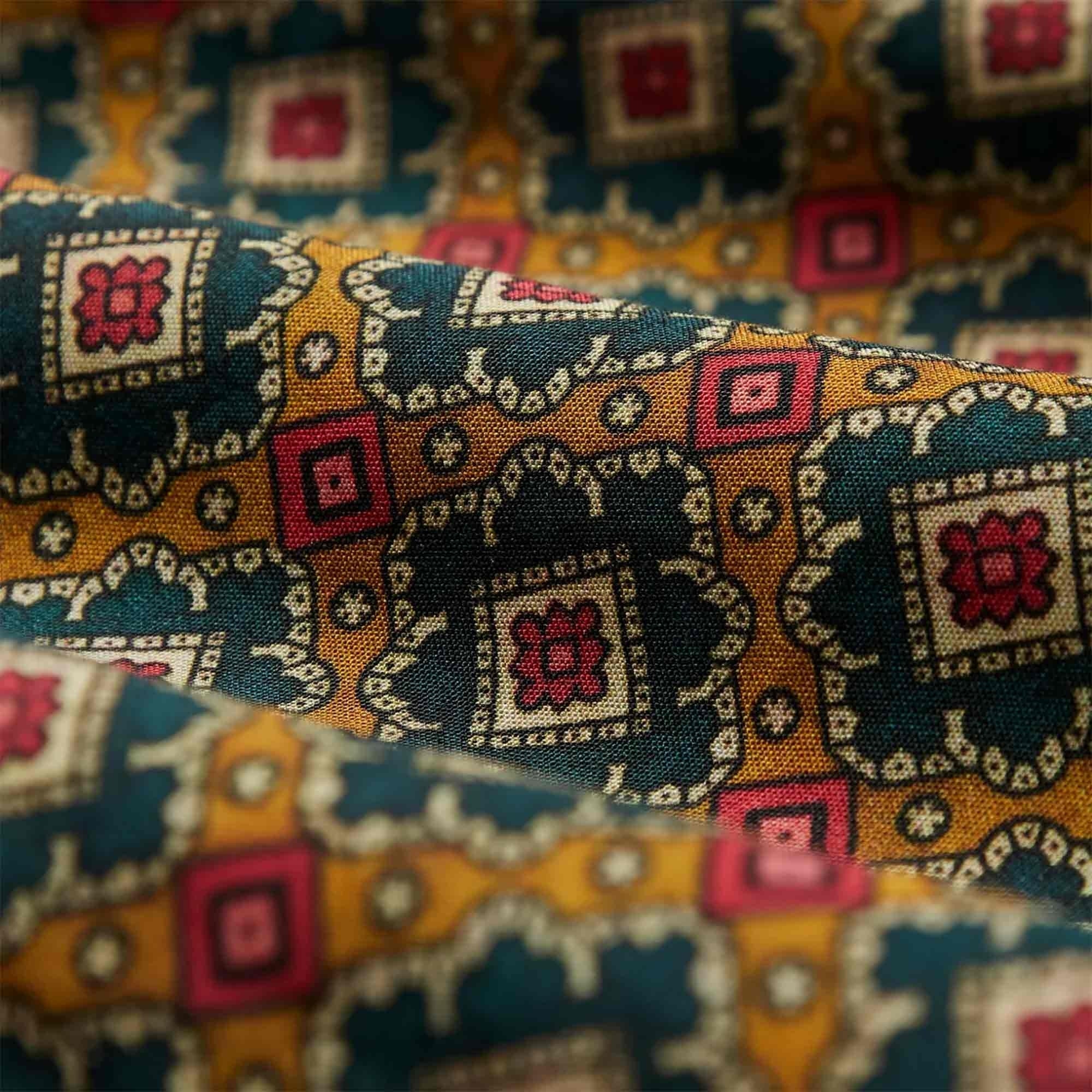 Portuguese Flannel Quartet Camp Shirt - Multi