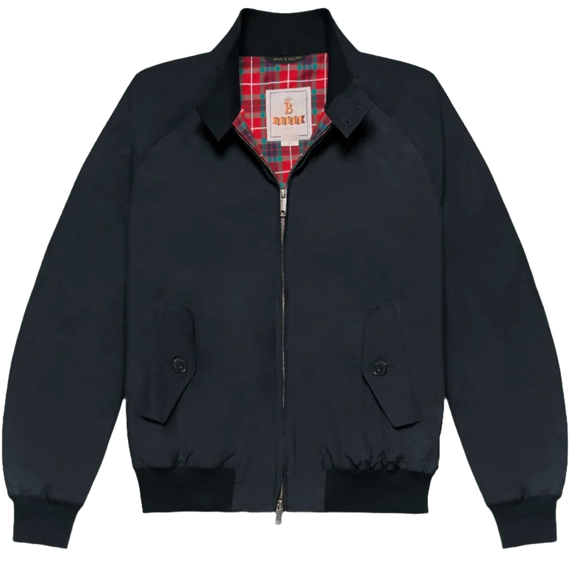 Baracuta G9 Harrington Dark Navy Jacket - BRCPS0001-300 – Dandy Fellow