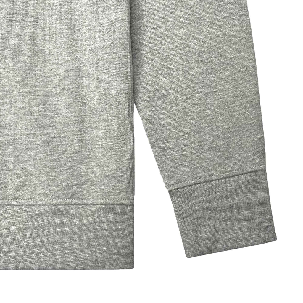 Loopback Cotton Sweatshirt - Heather Grey