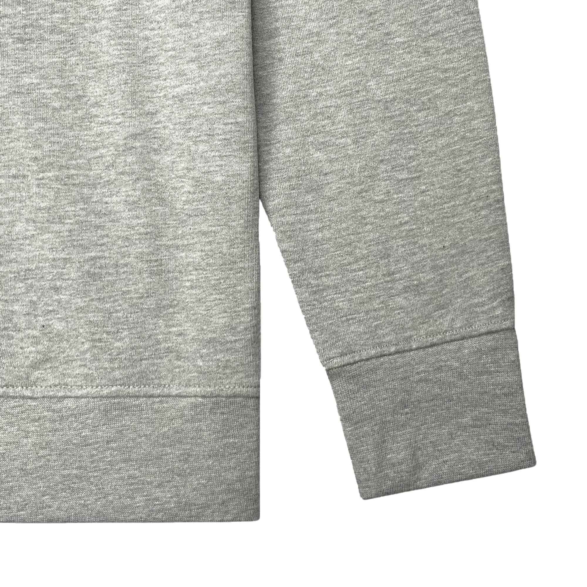 Loopback Cotton Sweatshirt - Heather Grey