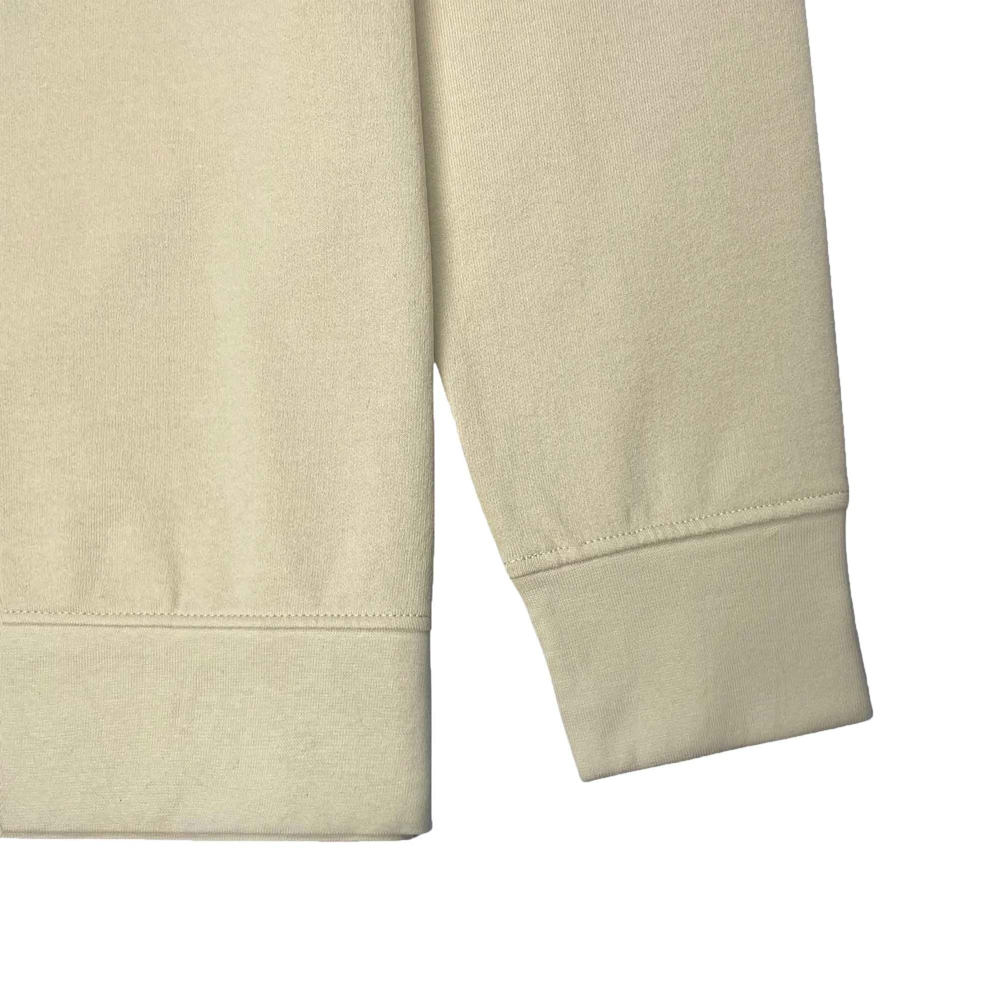 Real Hoxton Loopback Cotton Sweatshirt - Ivory