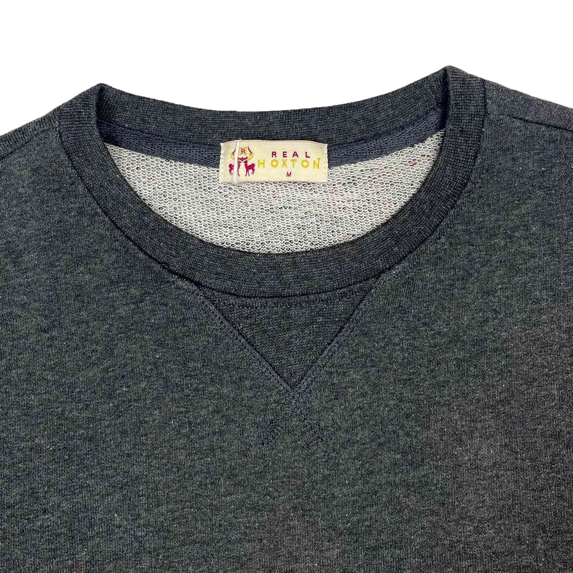 Loopback Cotton Sweatshirt - Charcoal