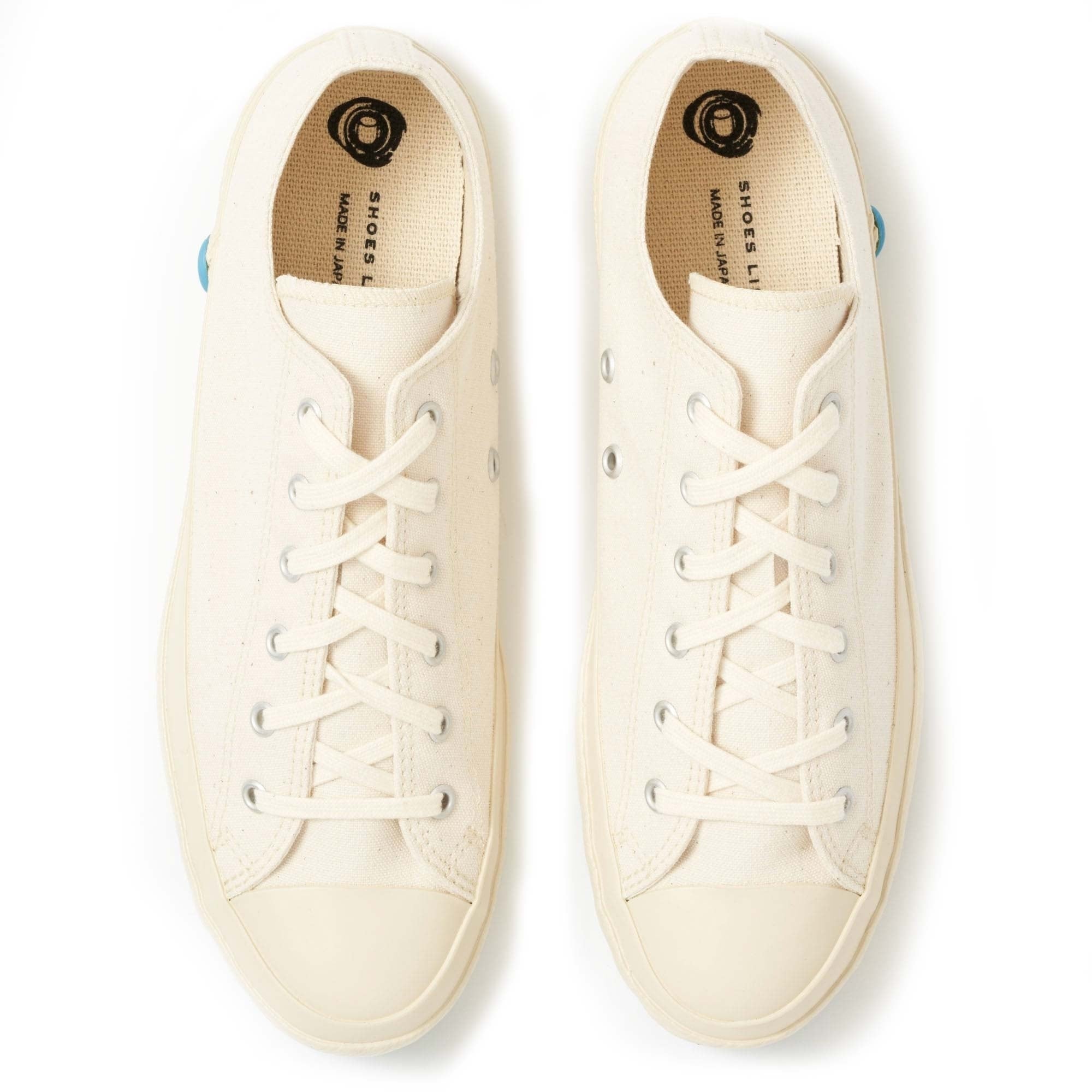 01JP Canvas Sneakers - Off White