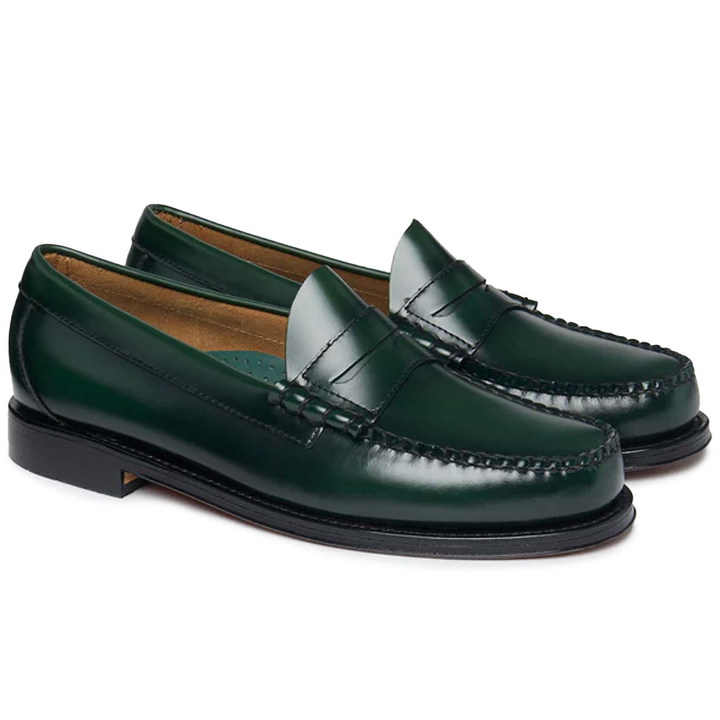 G.H. Bass Weejun Larson Penny Loafers - Dark Green