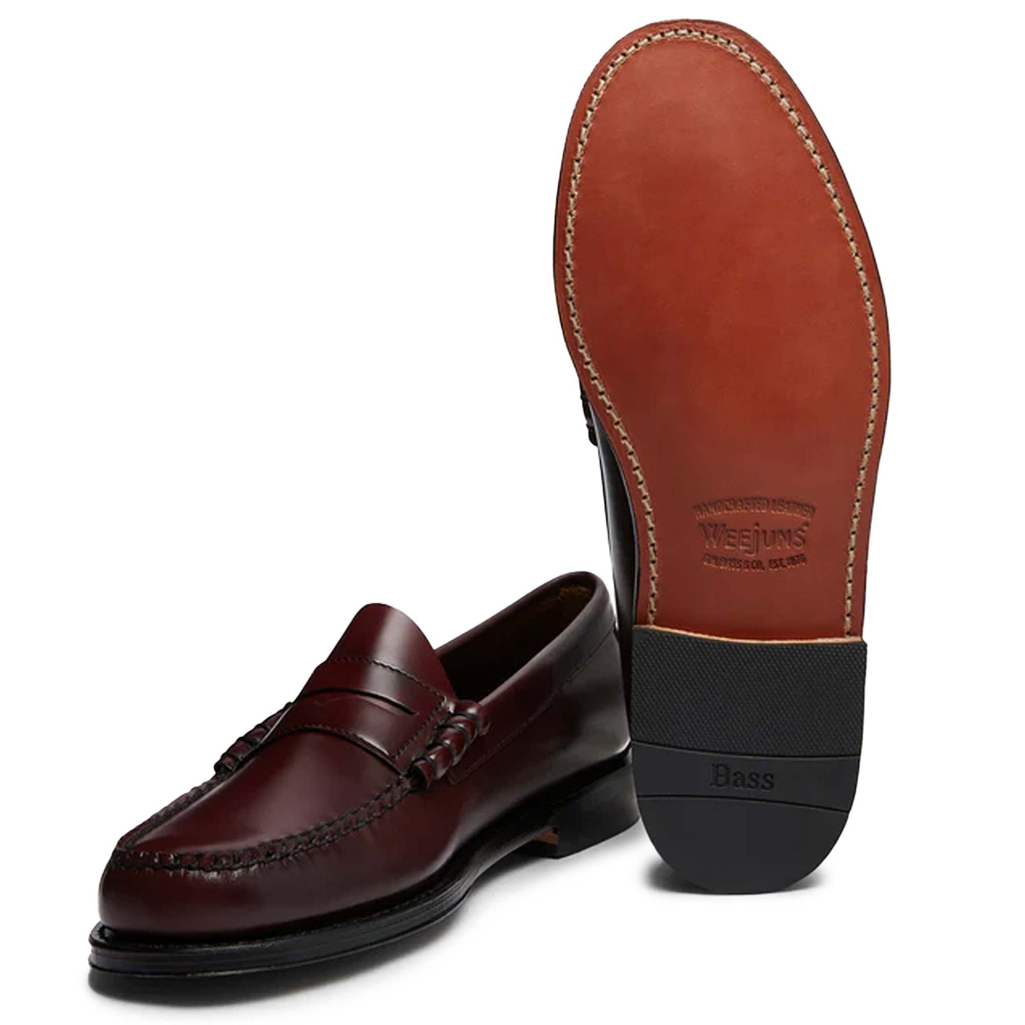 G.H. Bass Weejun Larson Penny Loafers - Wine