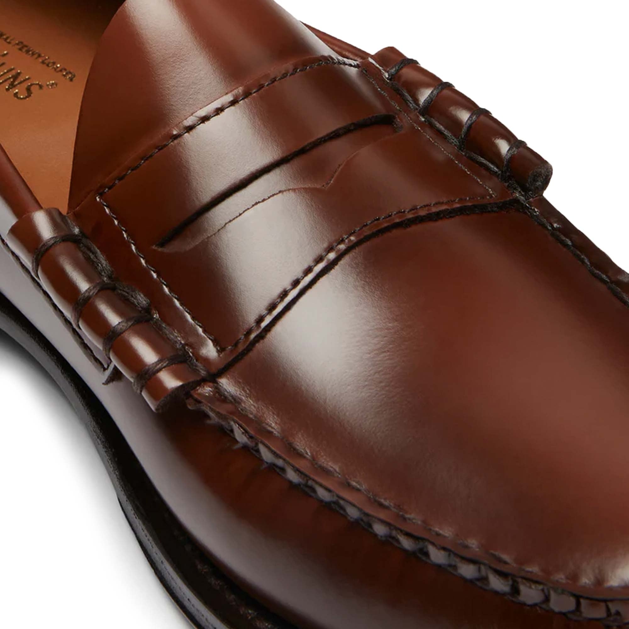 G.H. Bass Weejun Larson Penny Loafers - Mid Brown