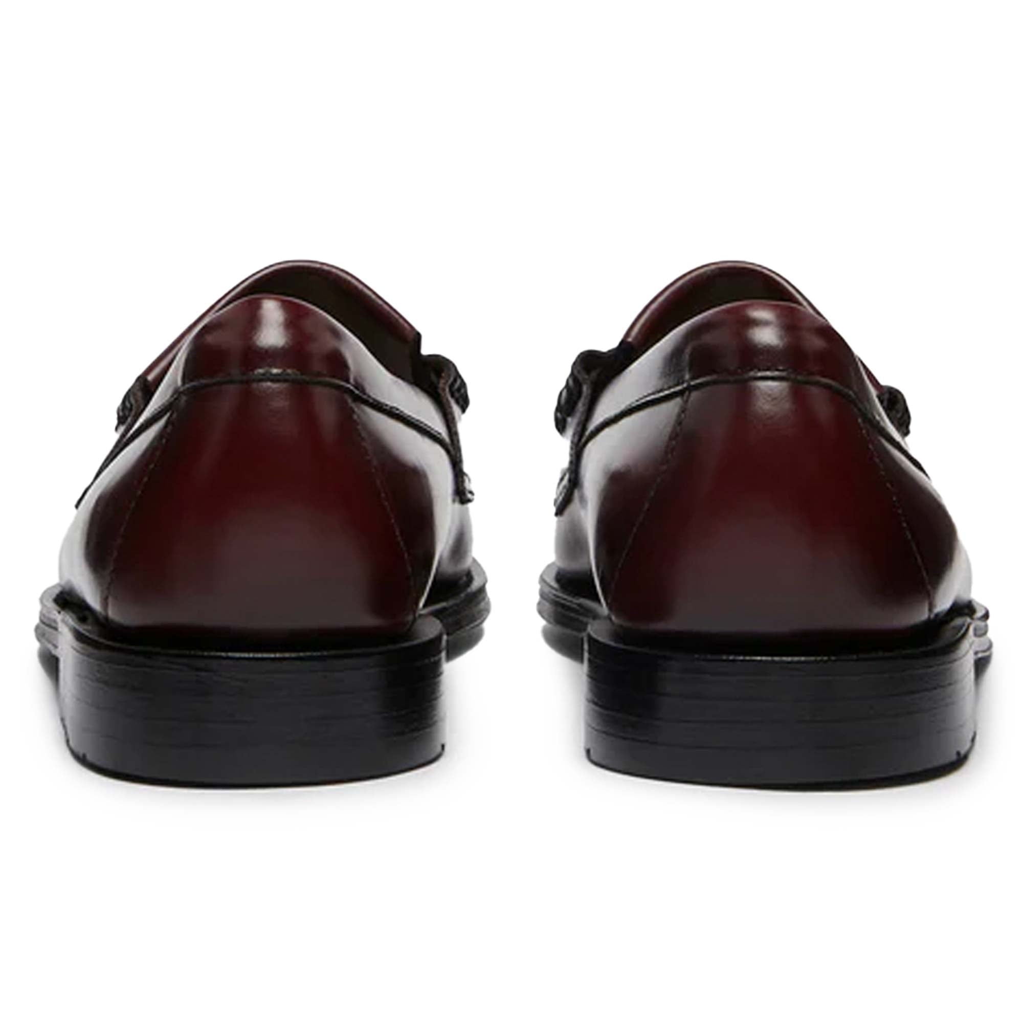 G.H. Bass Weejun Layton II Moc Kiltie Tassel Loafers - Wine