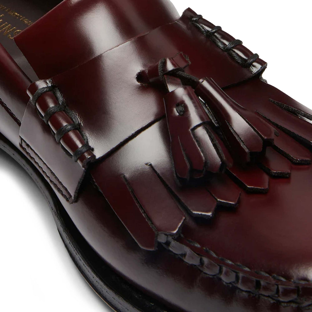 G.H. Bass Weejun Layton II Moc Kiltie Tassel Loafers - Wine