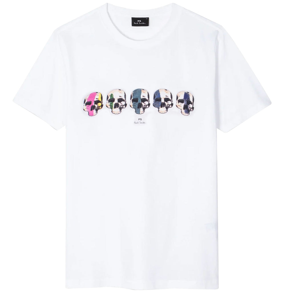 Paul Smith Skulls Print T-Shirt - White